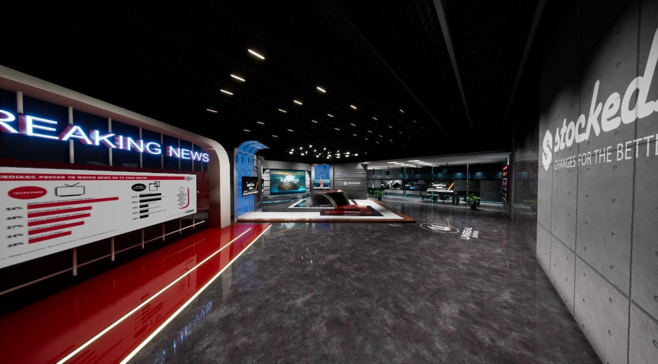 NEWSROOM JK1 | | Unreal Engine Corporate Virtual Set-4