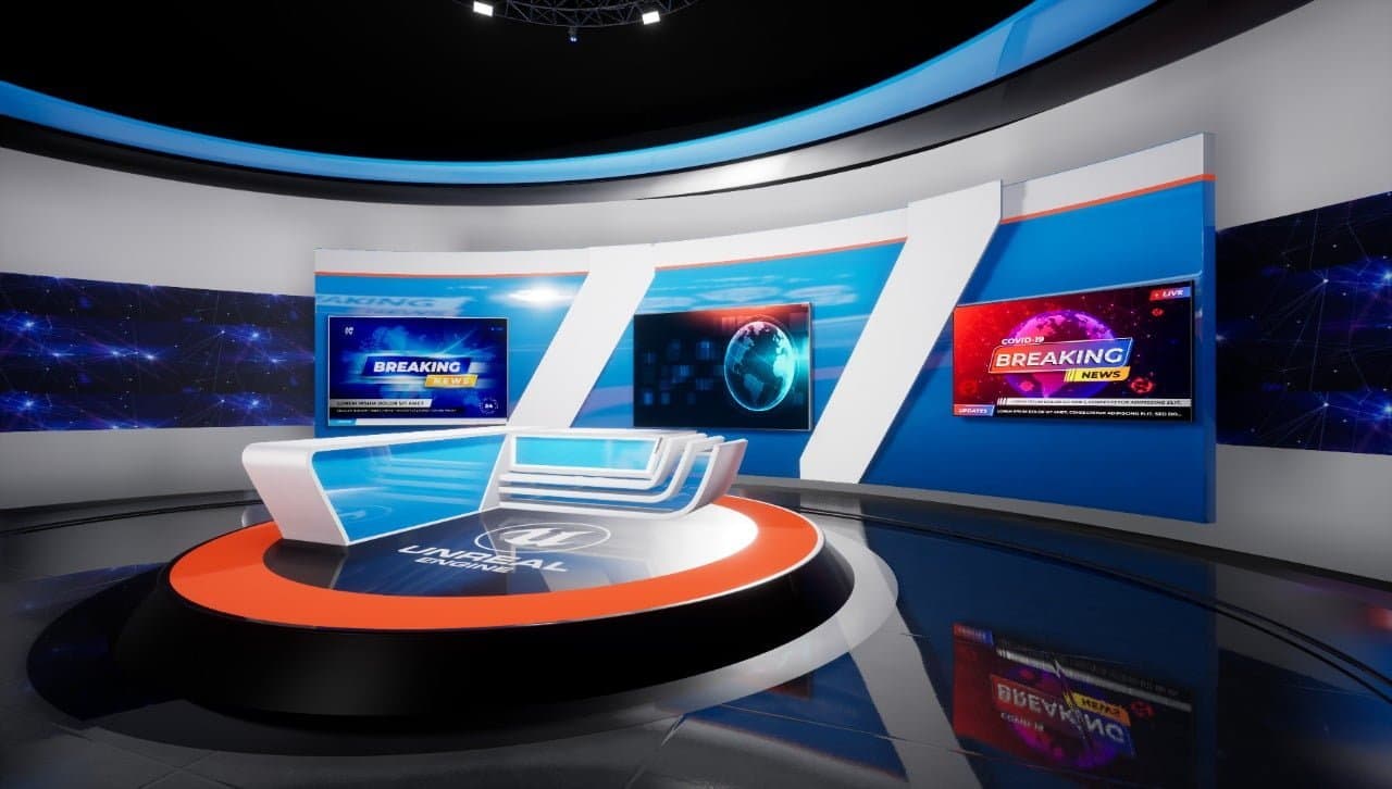 TALKSHOW A0Y1 | Unreal Engine Virtual Set-5