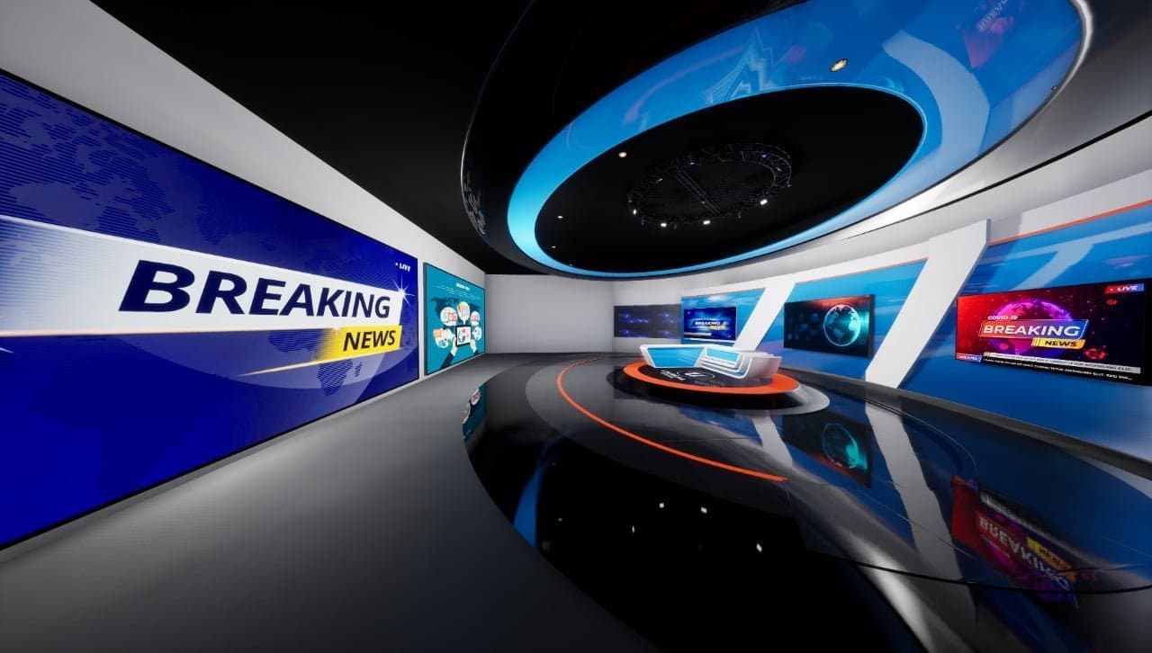TALKSHOW A0Y1 | Unreal Engine Virtual Set