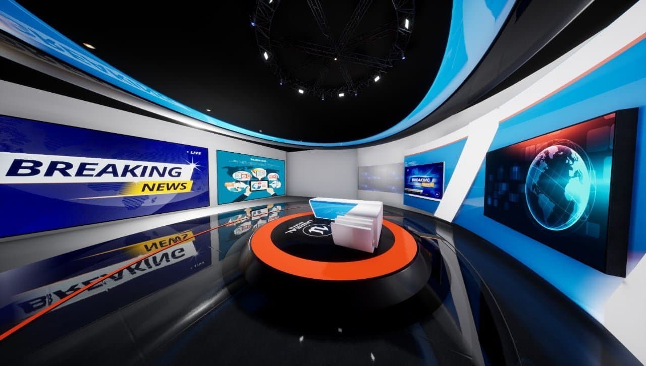 TALKSHOW A0Y1 | Unreal Engine Virtual Set-3