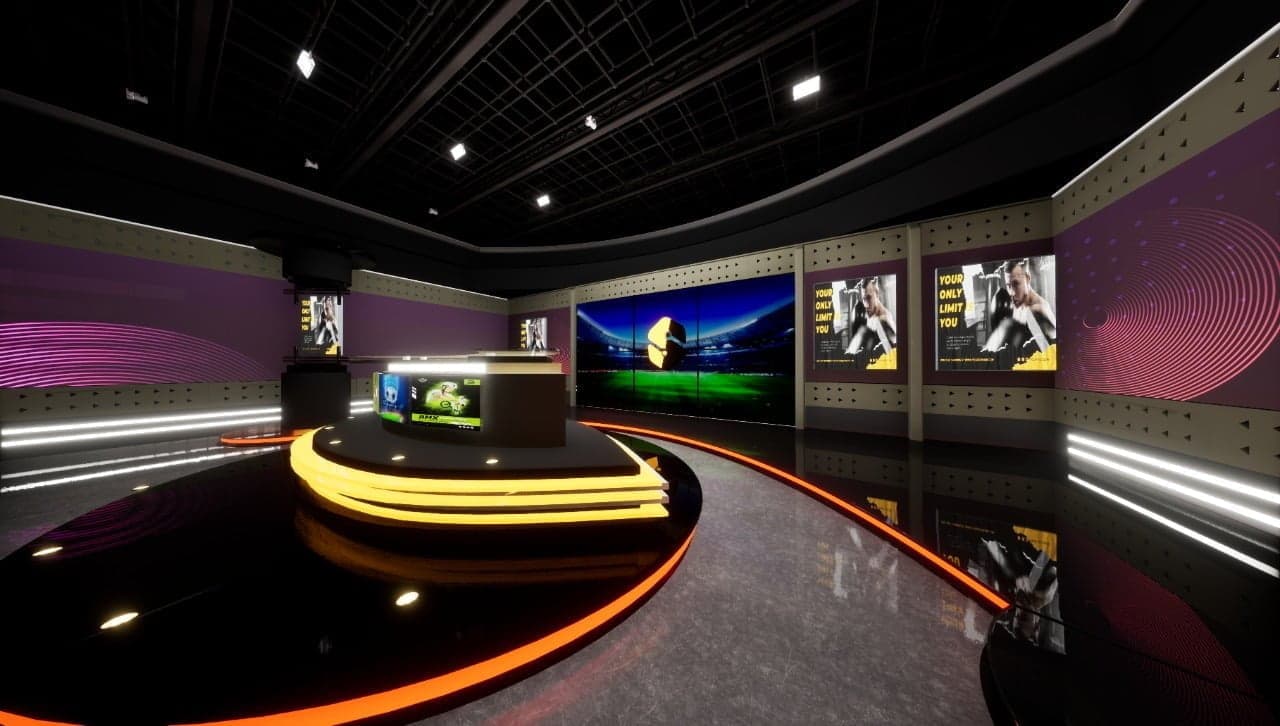 TALKSHOW PQZ1 | Unreal Engine Virtual Set-4