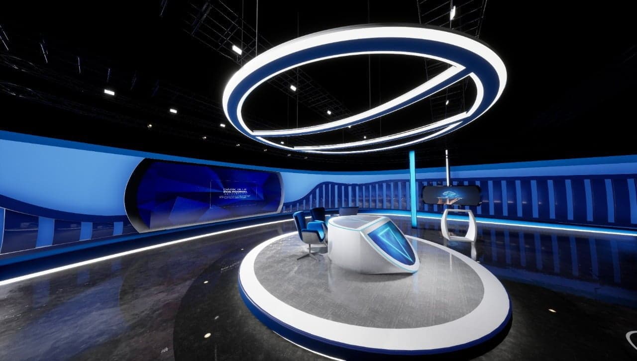 TALKSHOW 0Y1 | Unreal Engine Virtual Set-5