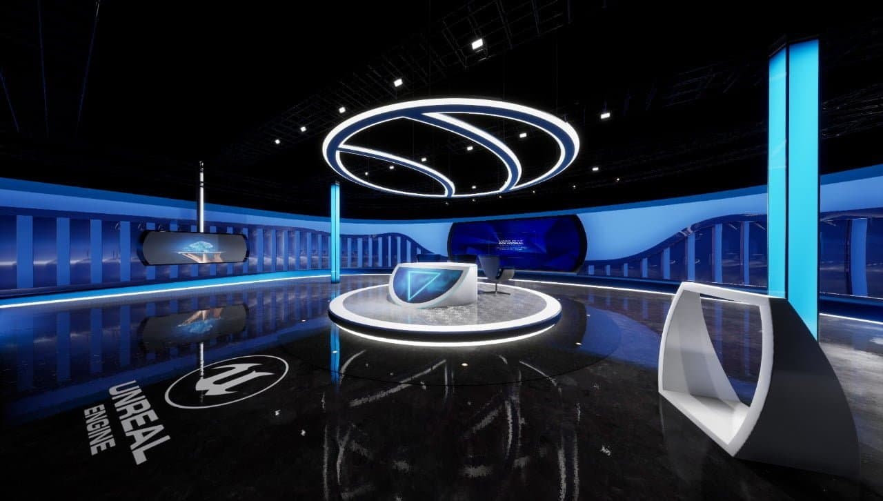 TALKSHOW 0Y1 | Unreal Engine Virtual Set-6