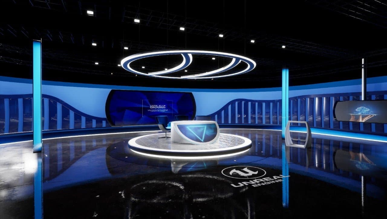 TALKSHOW 0Y1 | Unreal Engine Virtual Set