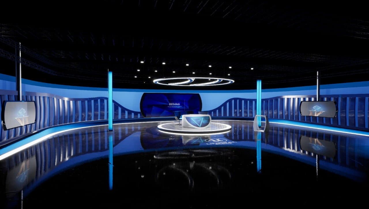 TALKSHOW 0Y1 | Unreal Engine Virtual Set-3