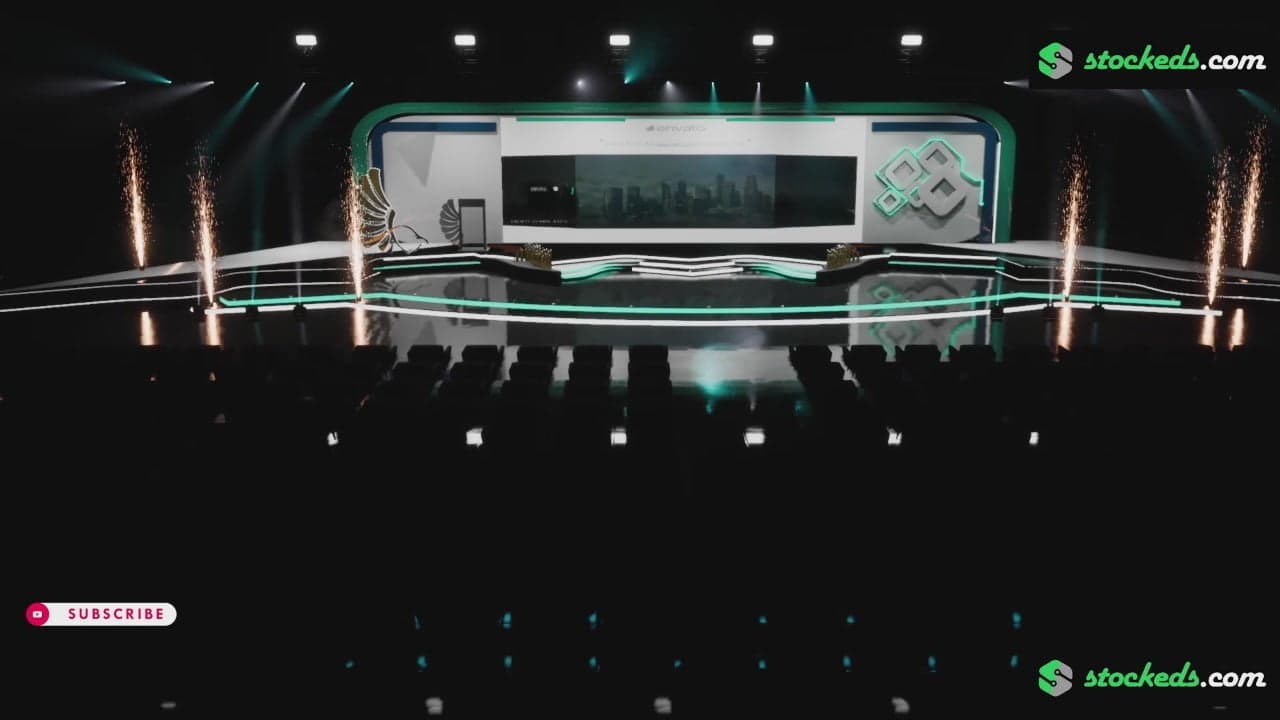 STAGE EG1 | DMX Pyro | Unreal Engine Corporate Virtual Set-6