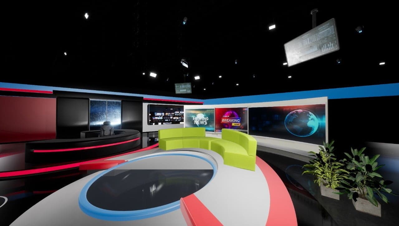 TALKSHOW 0TY1 | Unreal Engine Virtual Set-4