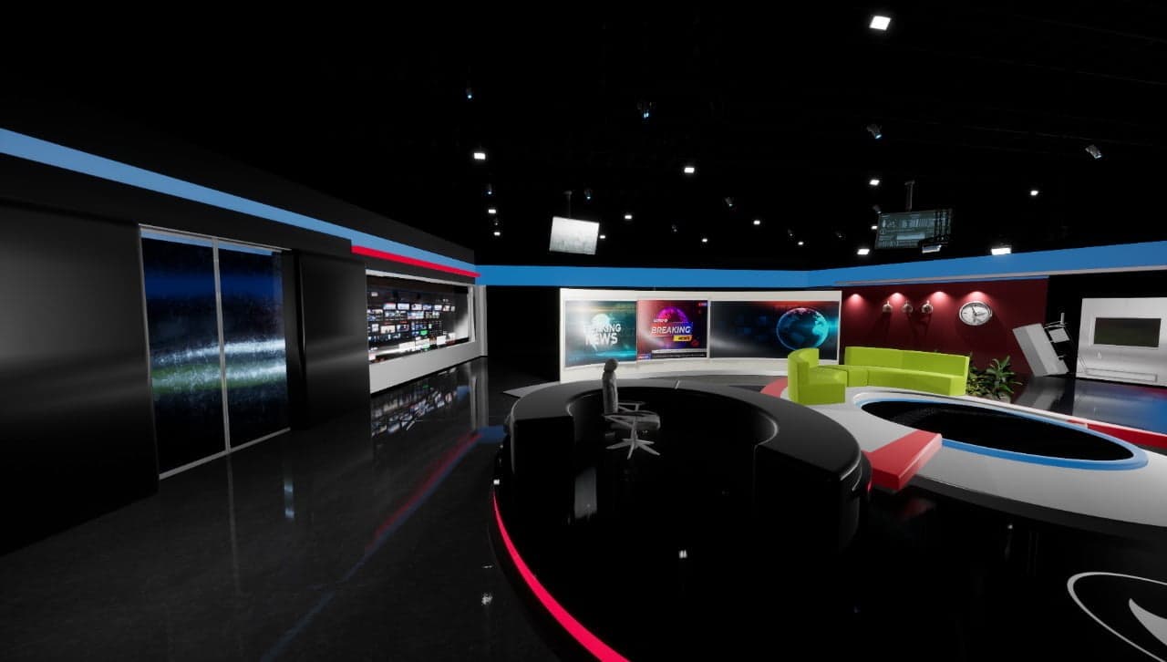 TALKSHOW 0TY1 | Unreal Engine Virtual Set-5