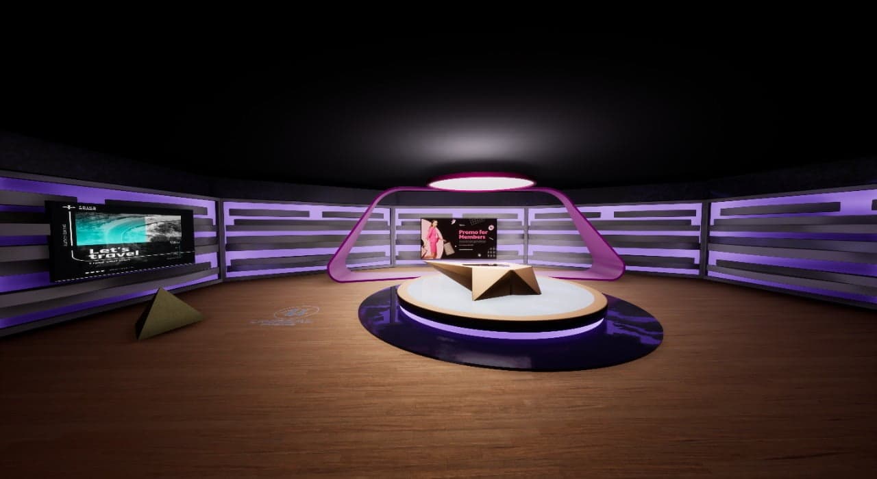 TALKSHOW TSQ1 | Unreal Engine Virtual Set-5