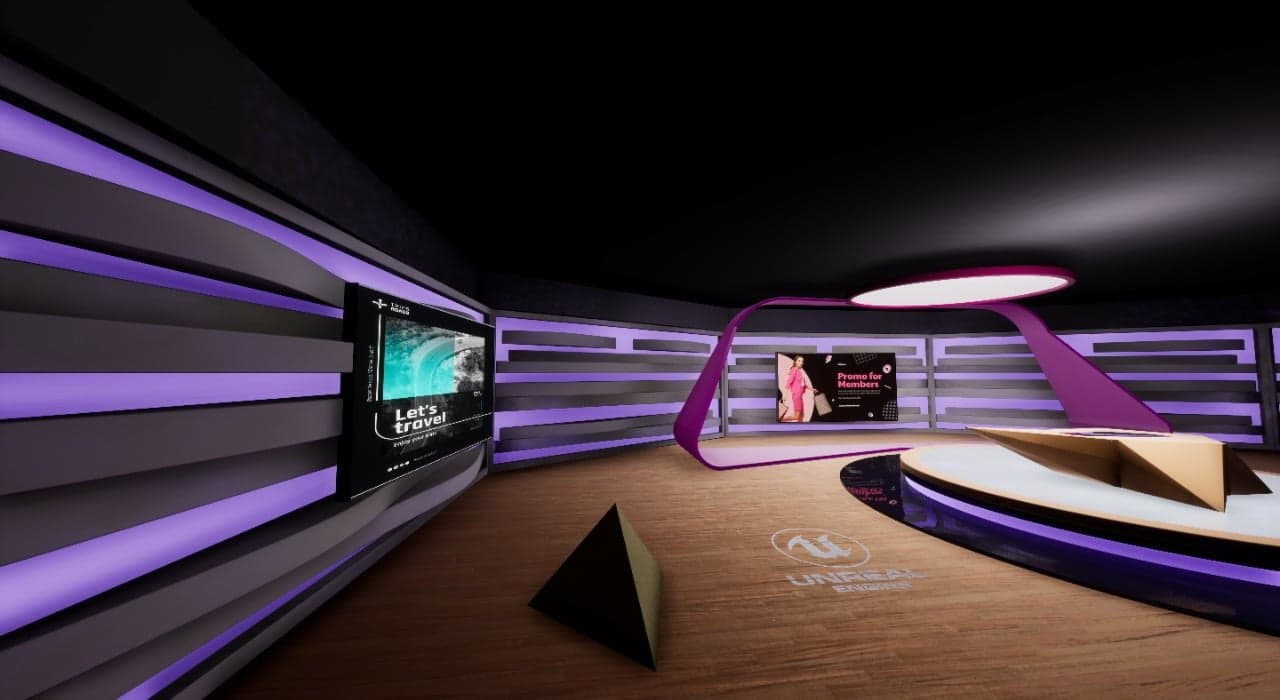 TALKSHOW TSQ1 | Unreal Engine Virtual Set-6