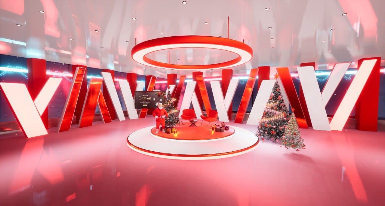 CHRISTMAS TALKSHOW YRX3 | Unreal Engine Virtual Set-2