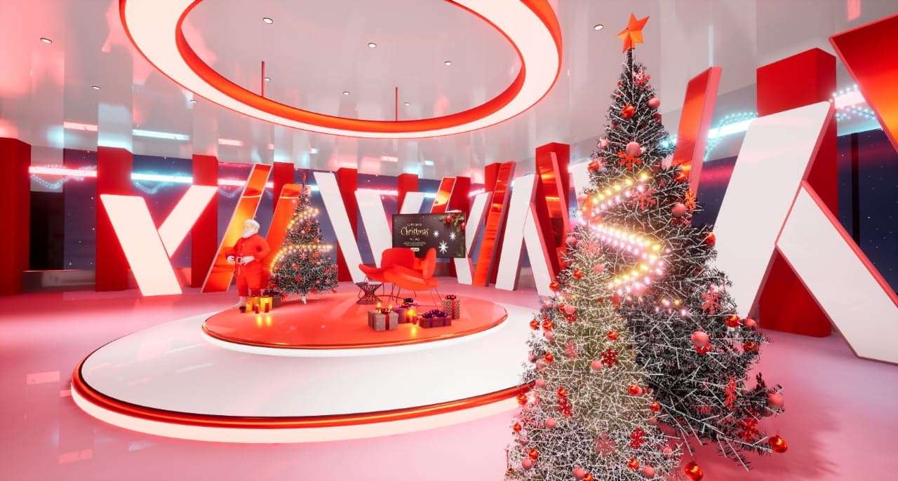 CHRISTMAS TALKSHOW YRX3 | Unreal Engine Virtual Set-4