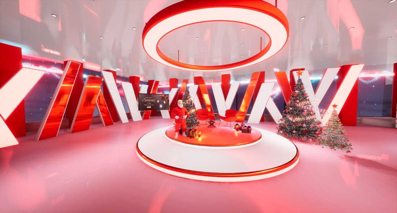 CHRISTMAS TALKSHOW YRX3 | Unreal Engine Virtual Set-6