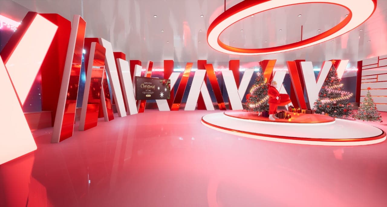 CHRISTMAS TALKSHOW YRX3 | Unreal Engine Virtual Set-9