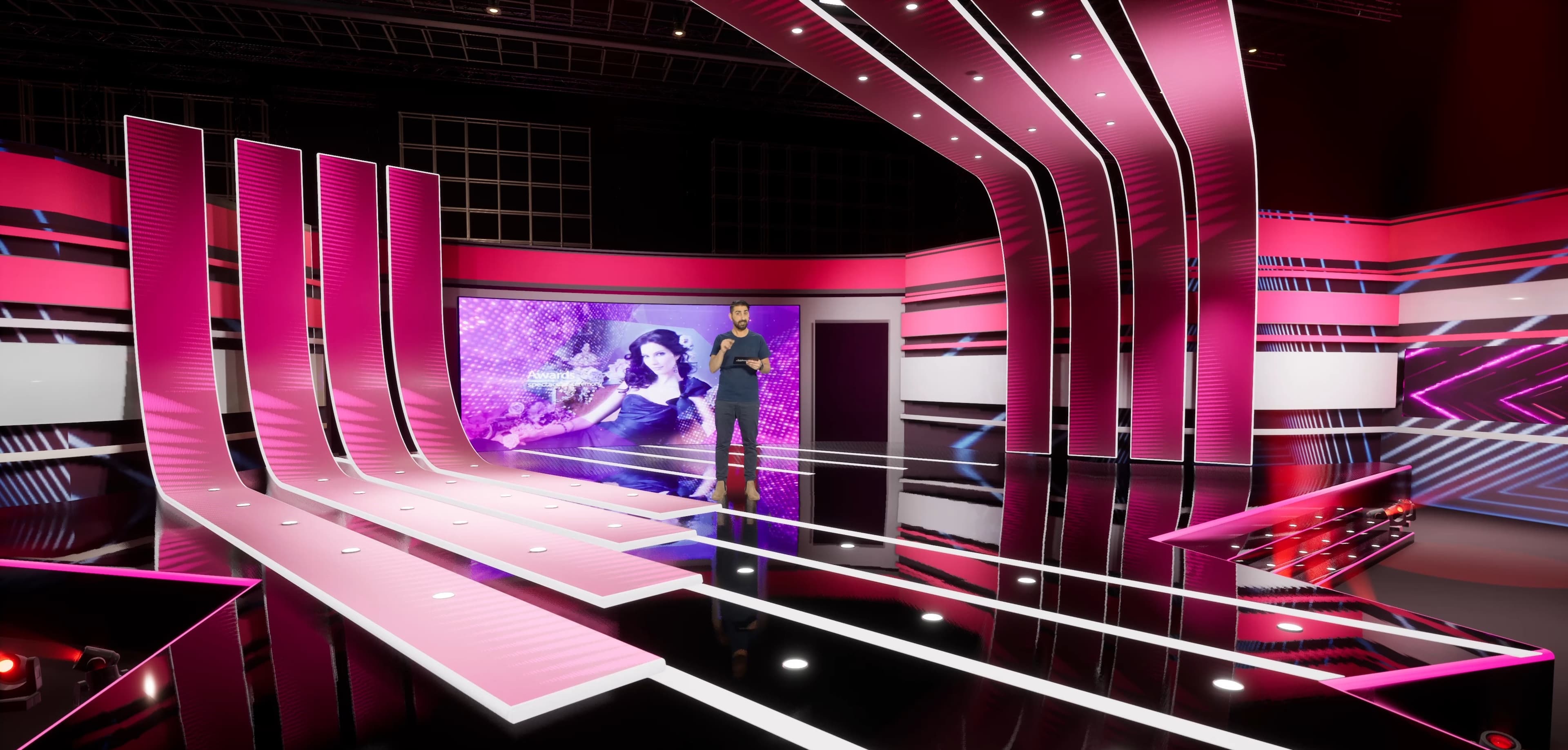 STAGE OPE7 | DMX Pyro | Unreal Engine Corporate Virtual Set-2