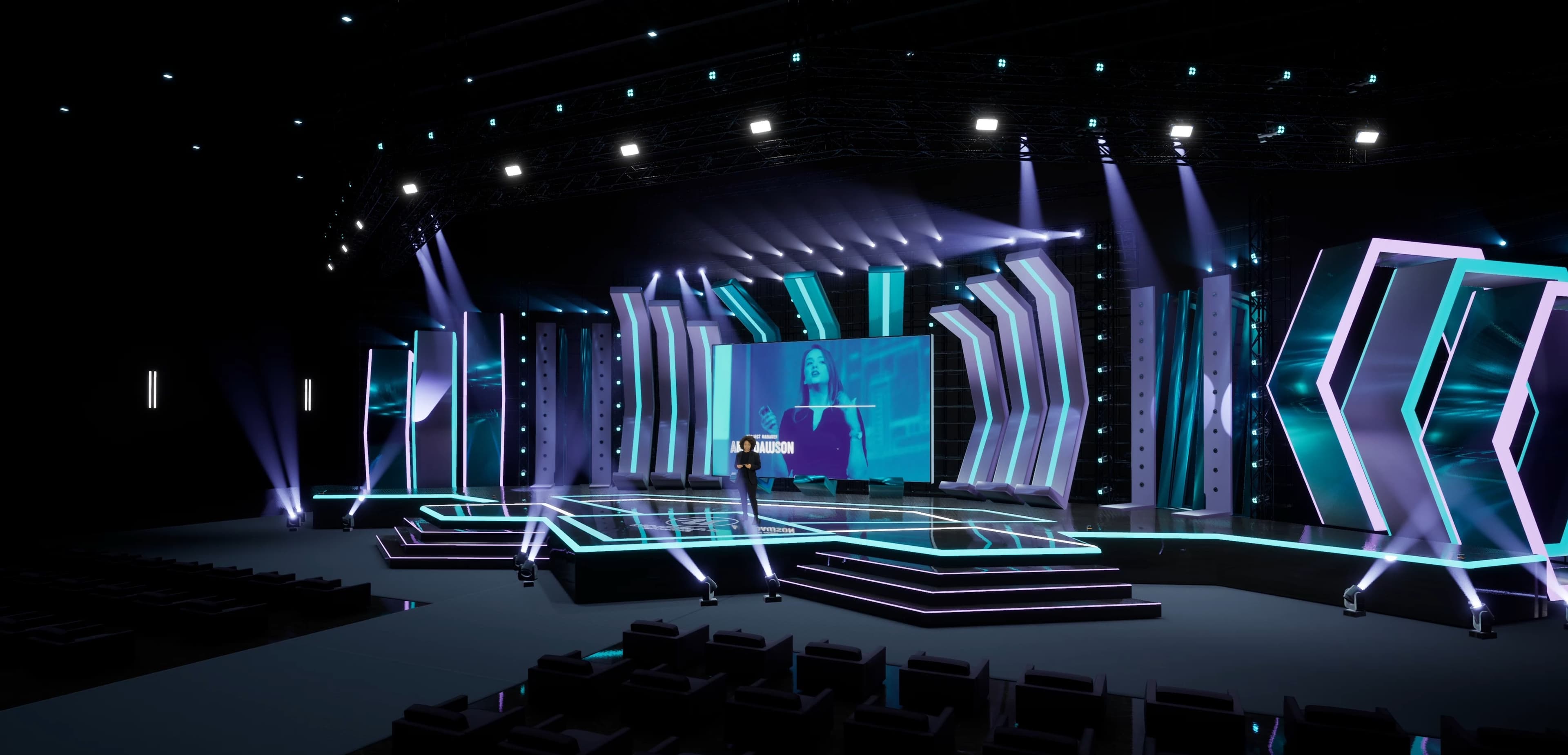 STAGE CSKD | DMX Pyro | Unreal Engine Corporate Virtual Set-2