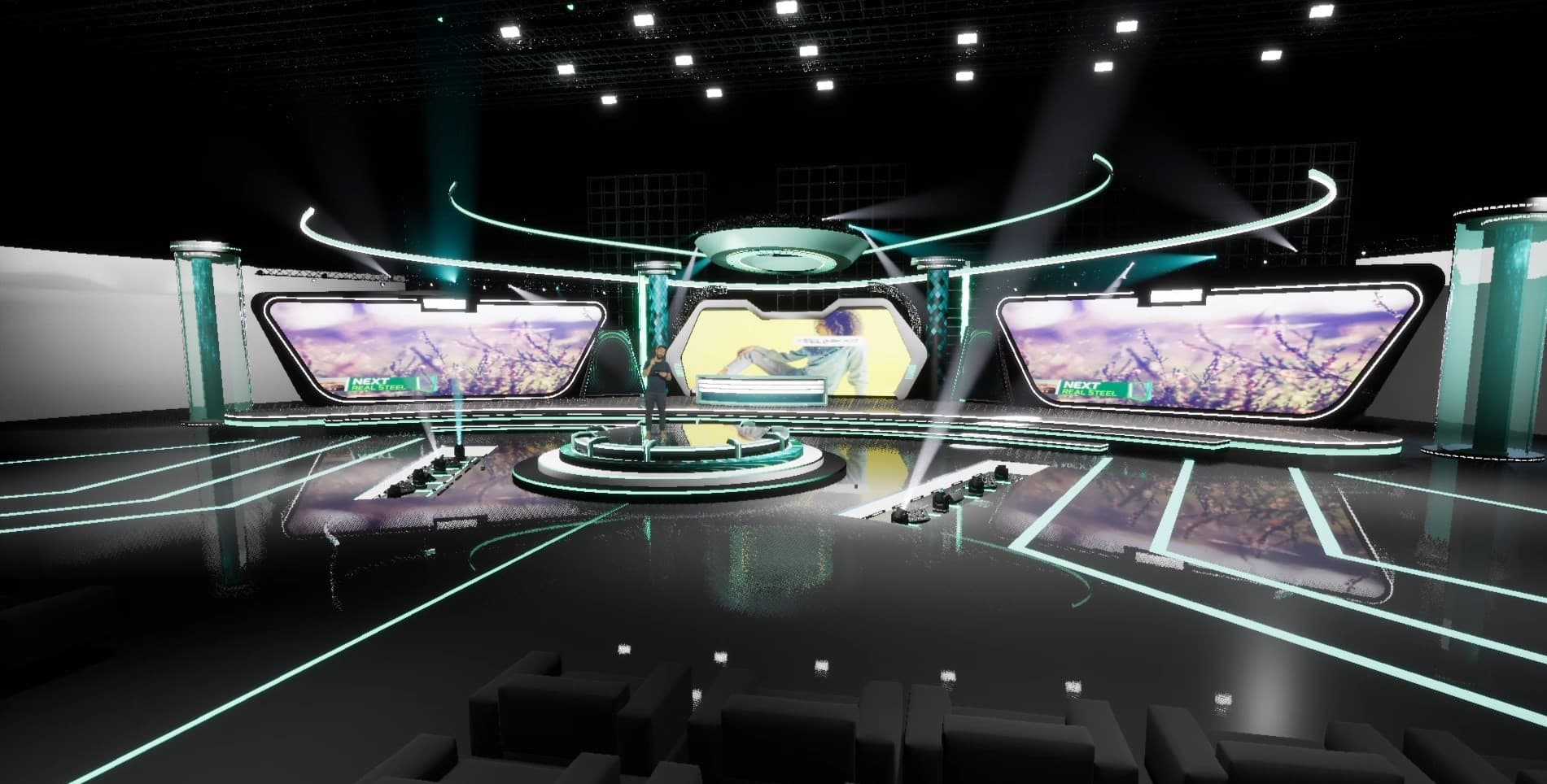 STAGE THAJ7 | DMX Pyro | Unreal Engine Corporate Virtual Set-2