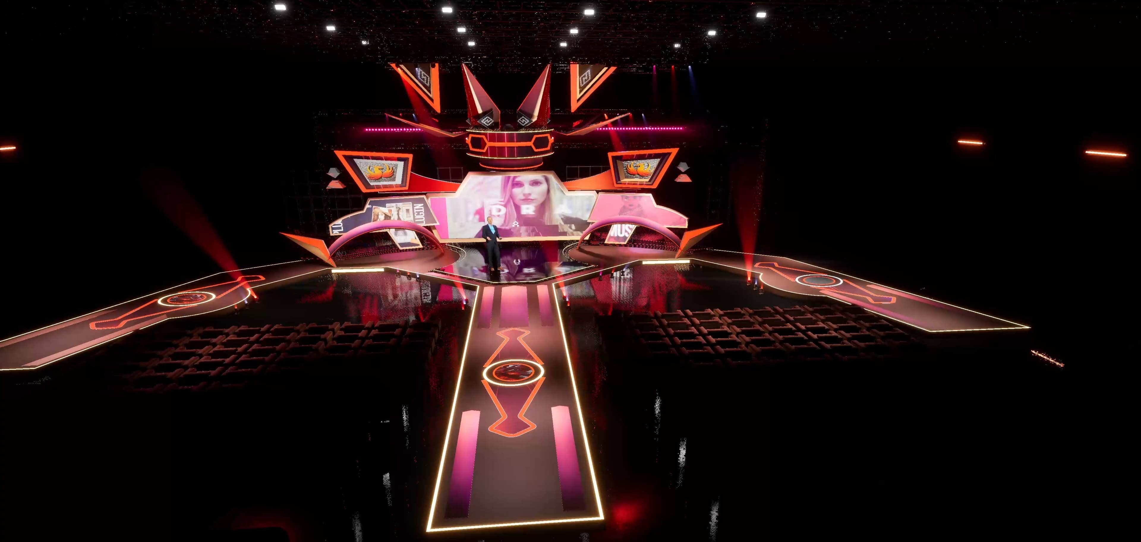 STAGE V7IZ | DMX Pyro | Unreal Engine Corporate Virtual Set-2