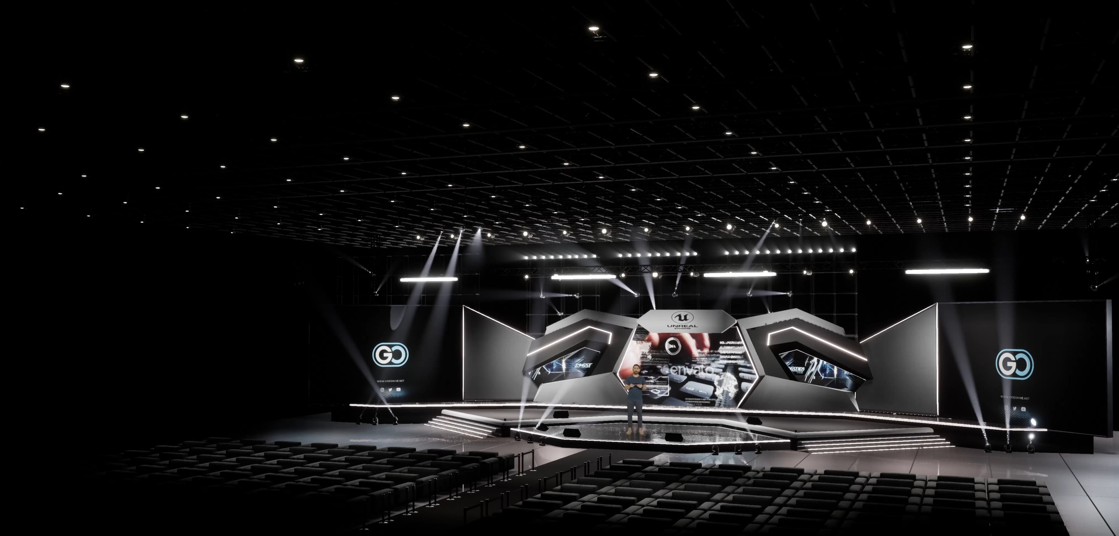 STAGE Z8IPW | DMX Pyro | Unreal Engine Corporate Virtual Set-2