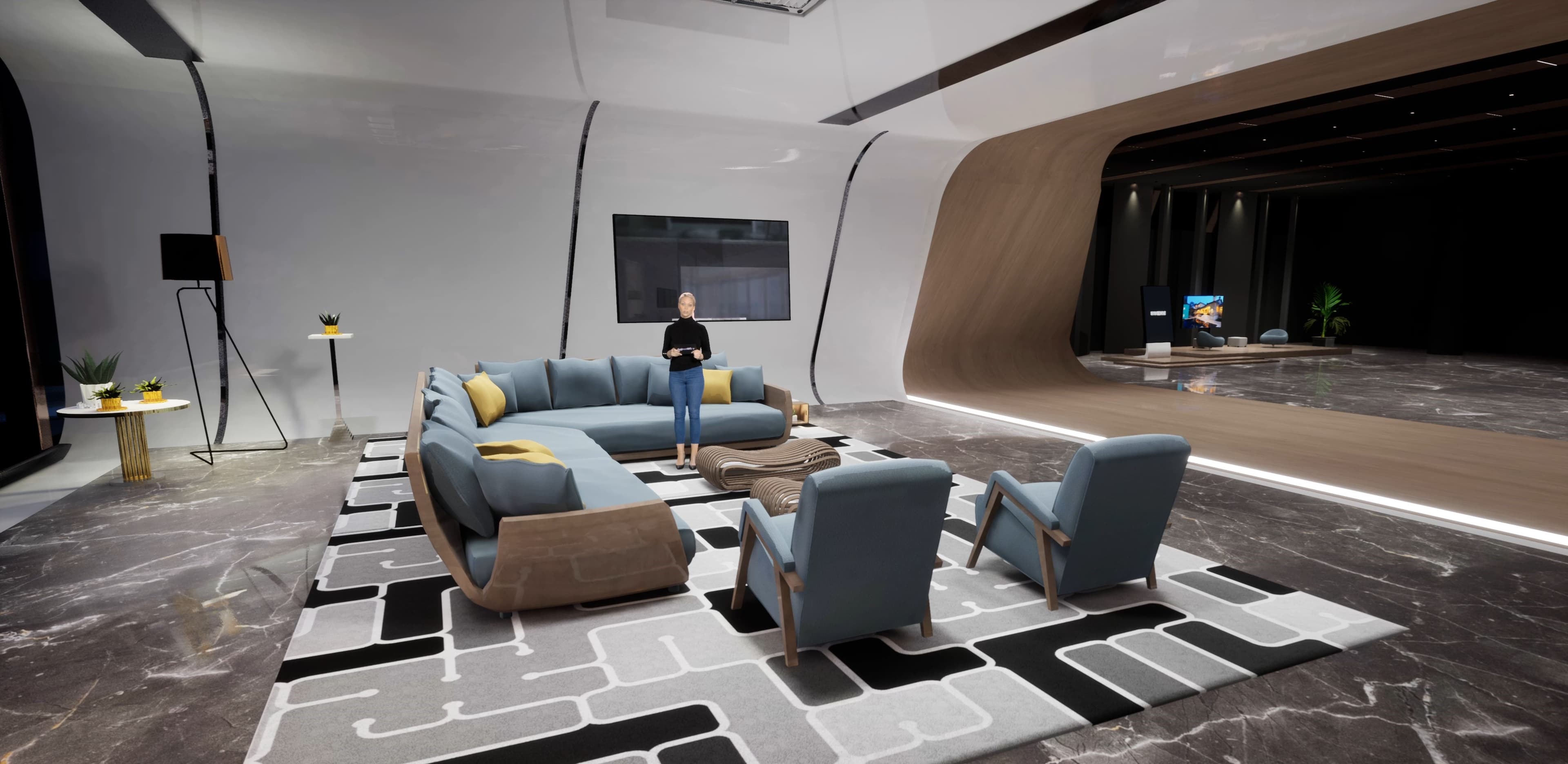 TALKSHOW ELIX21 | Unreal Engine Corporate Virtual Set-2