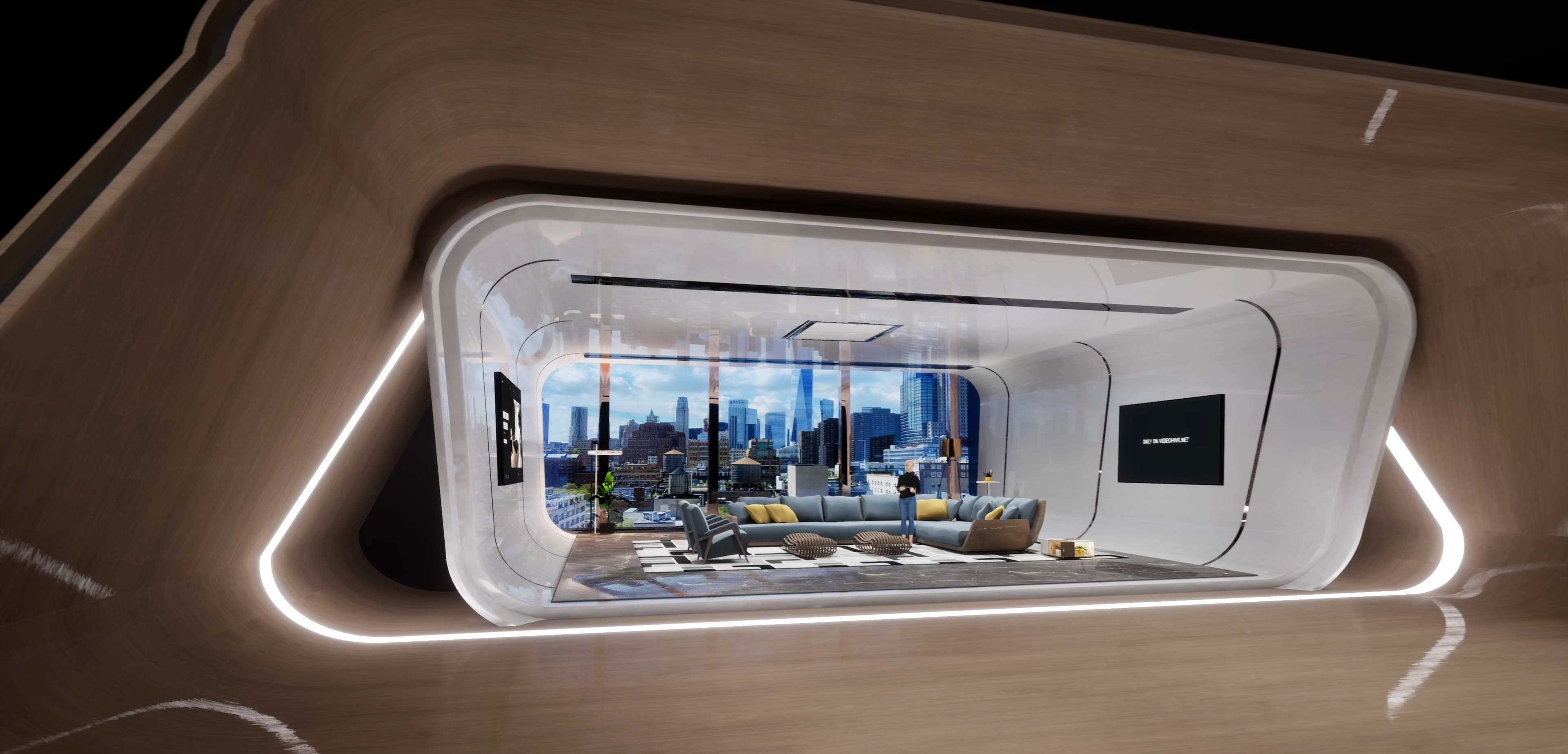 TALKSHOW ELIX21 | Unreal Engine Corporate Virtual Set-4