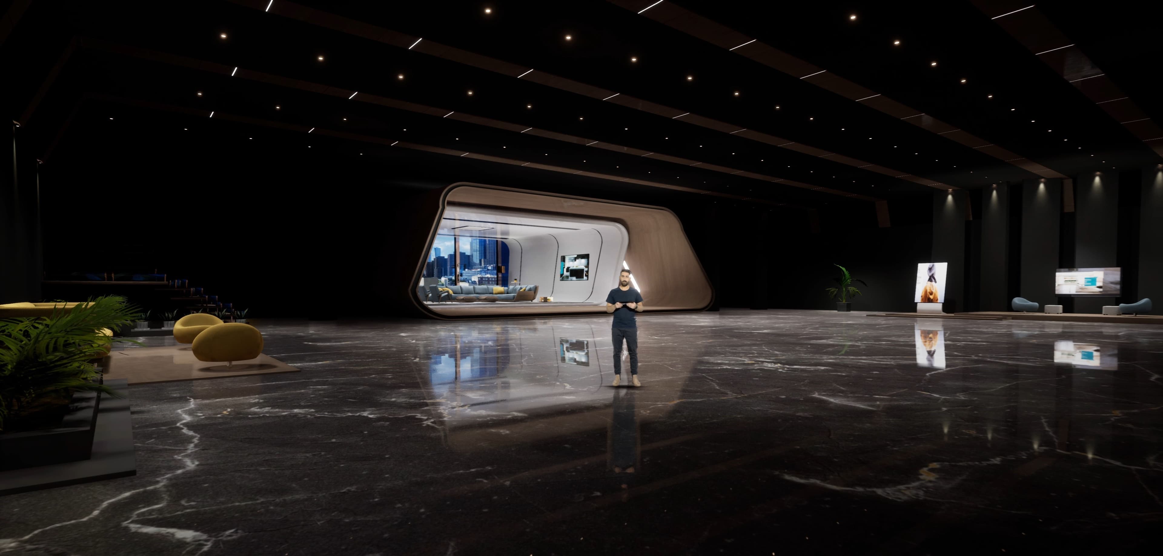 TALKSHOW ELIX21 | Unreal Engine Corporate Virtual Set-8