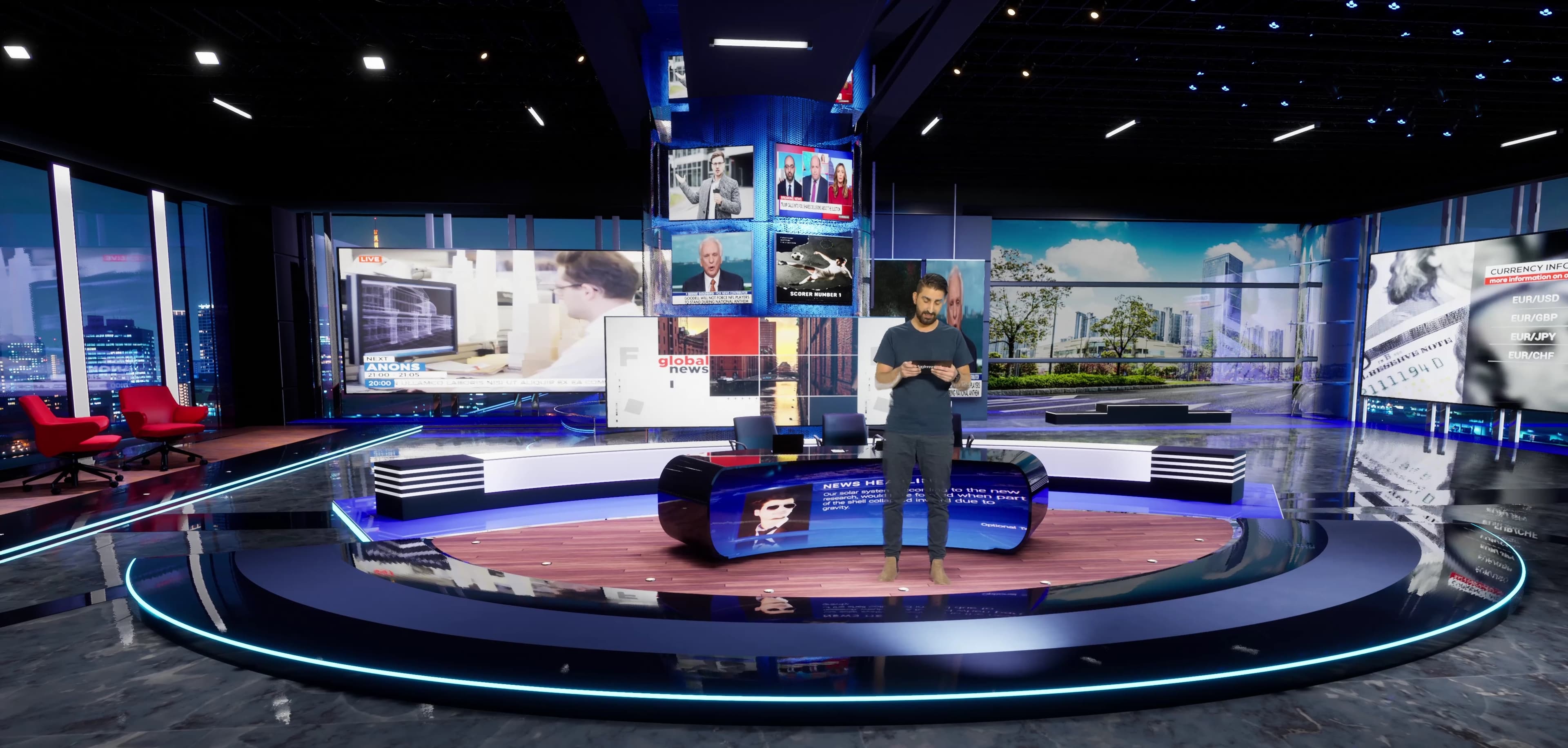 NEWSROOM BTHD7 | Unreal Engine Corporate Virtual Set-2