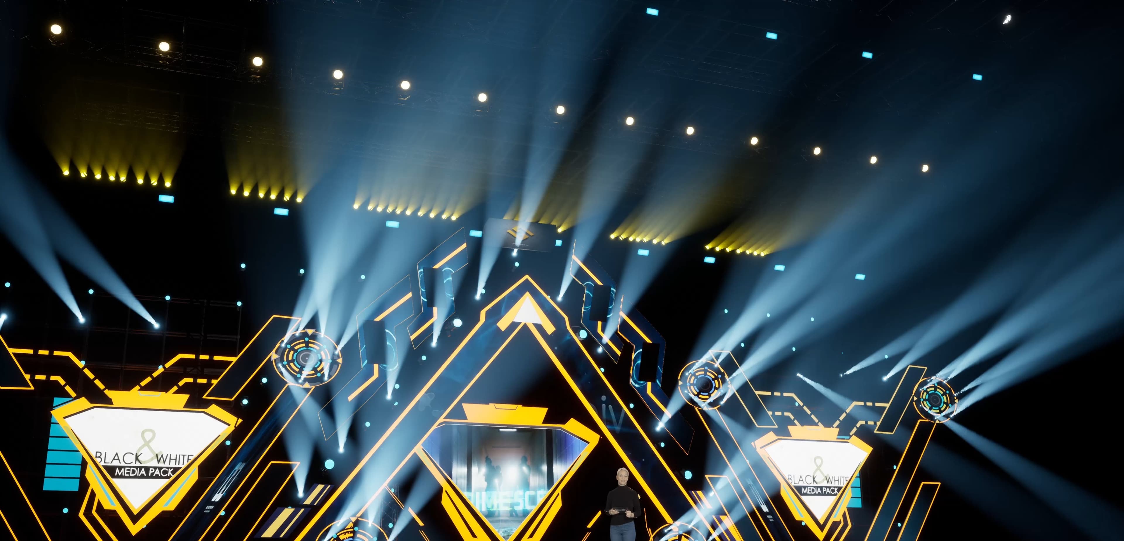 STAGE YLM3 | DMX Pyro | Unreal Engine Corporate Virtual Set-7