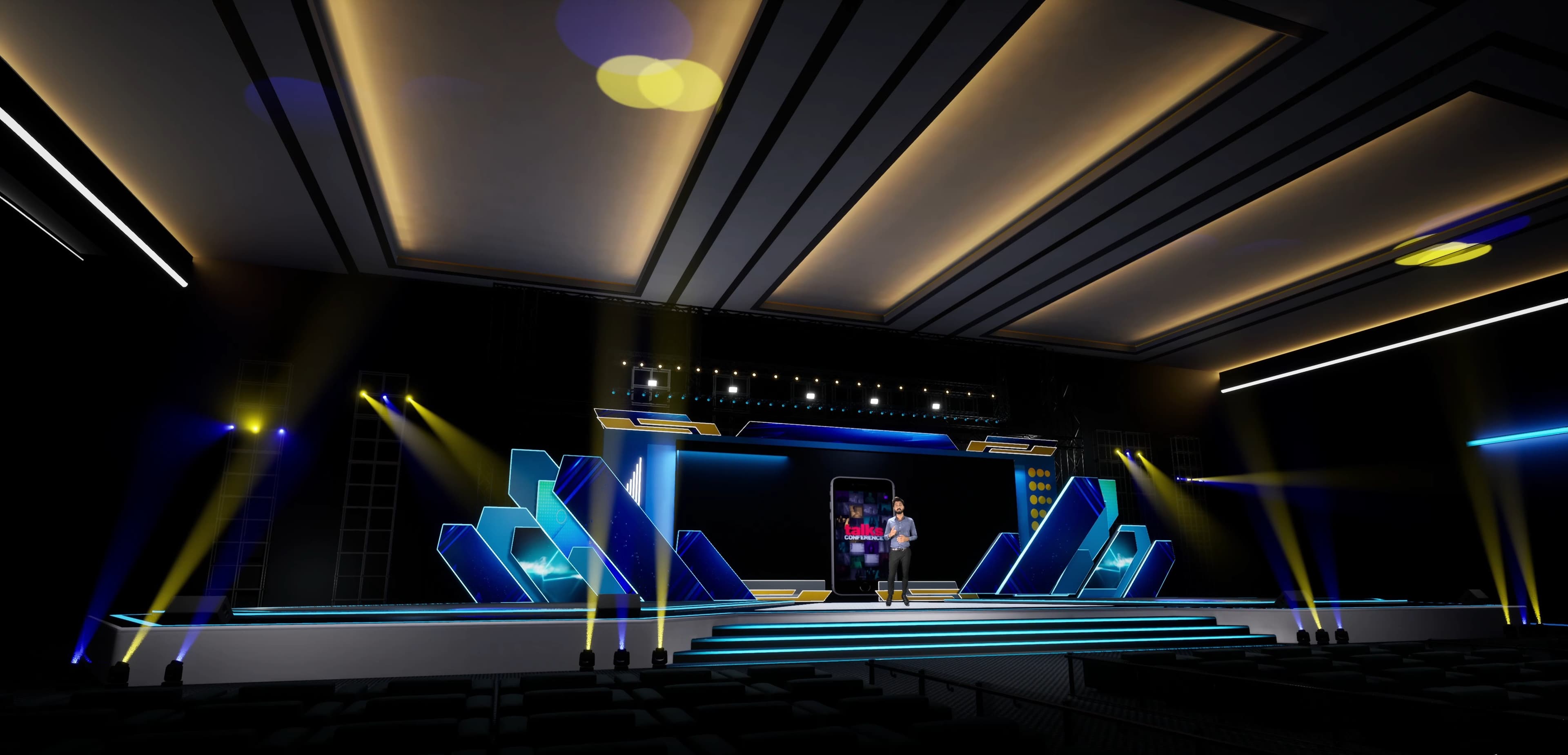 STAGE BY7U4 | DMX | Unreal Engine Corporate Virtual Set-6