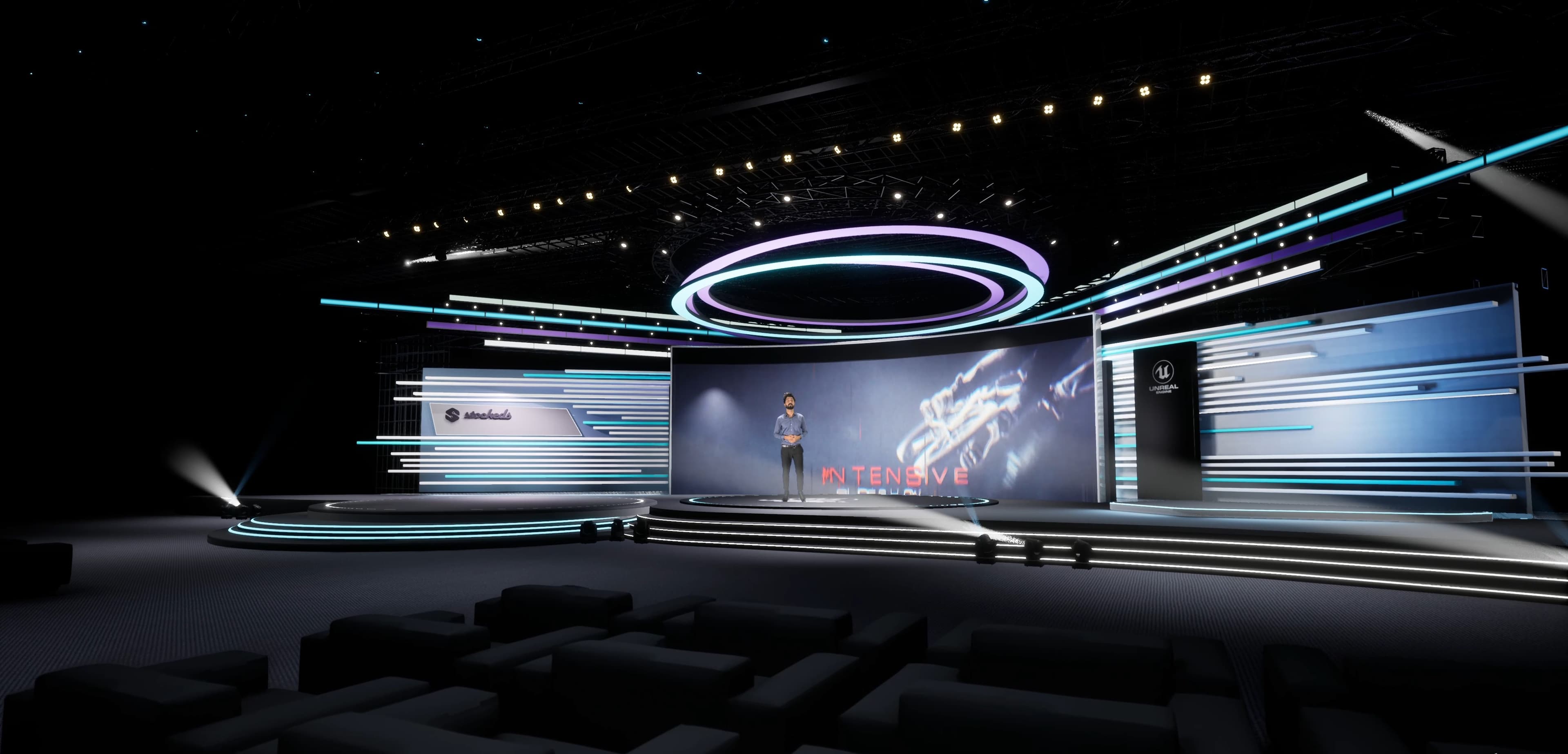 STAGE T279F | DMX | Unreal Engine Corporate Virtual Set-4