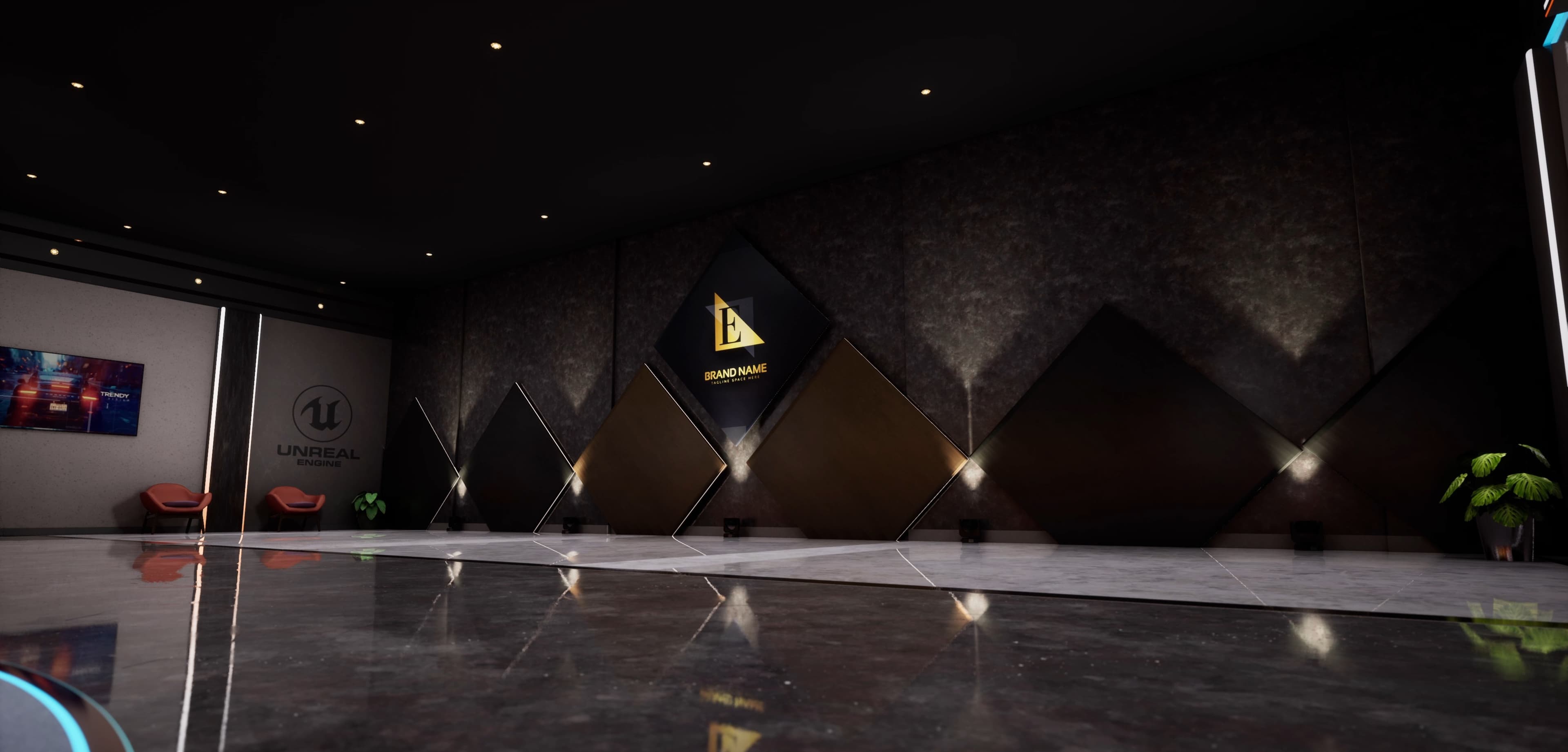 TALKSHOW ACQJM | Unreal Engine Corporate Virtual Set-6