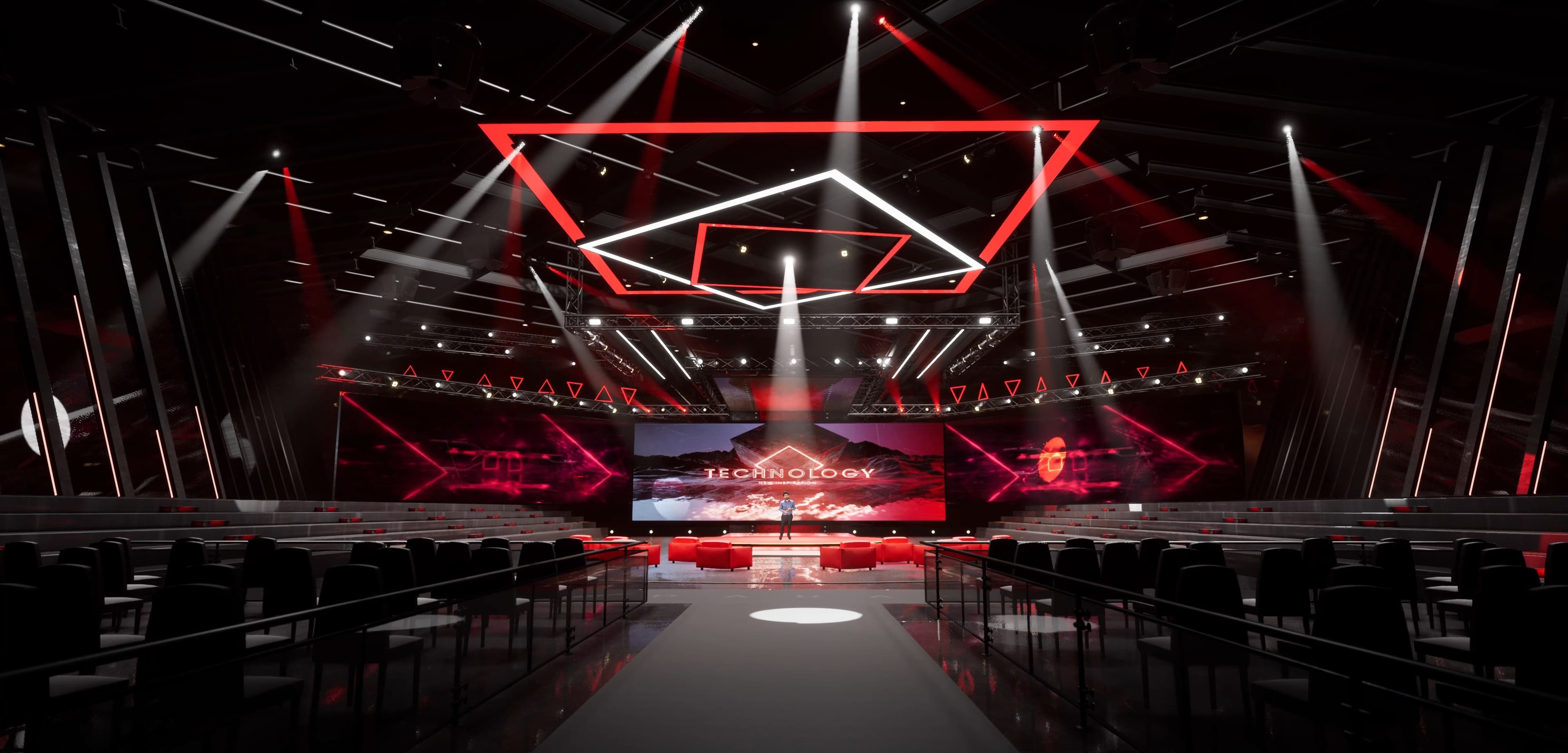 STAGE EYACT | DMX | Unreal Engine Corporate Virtual Set-7