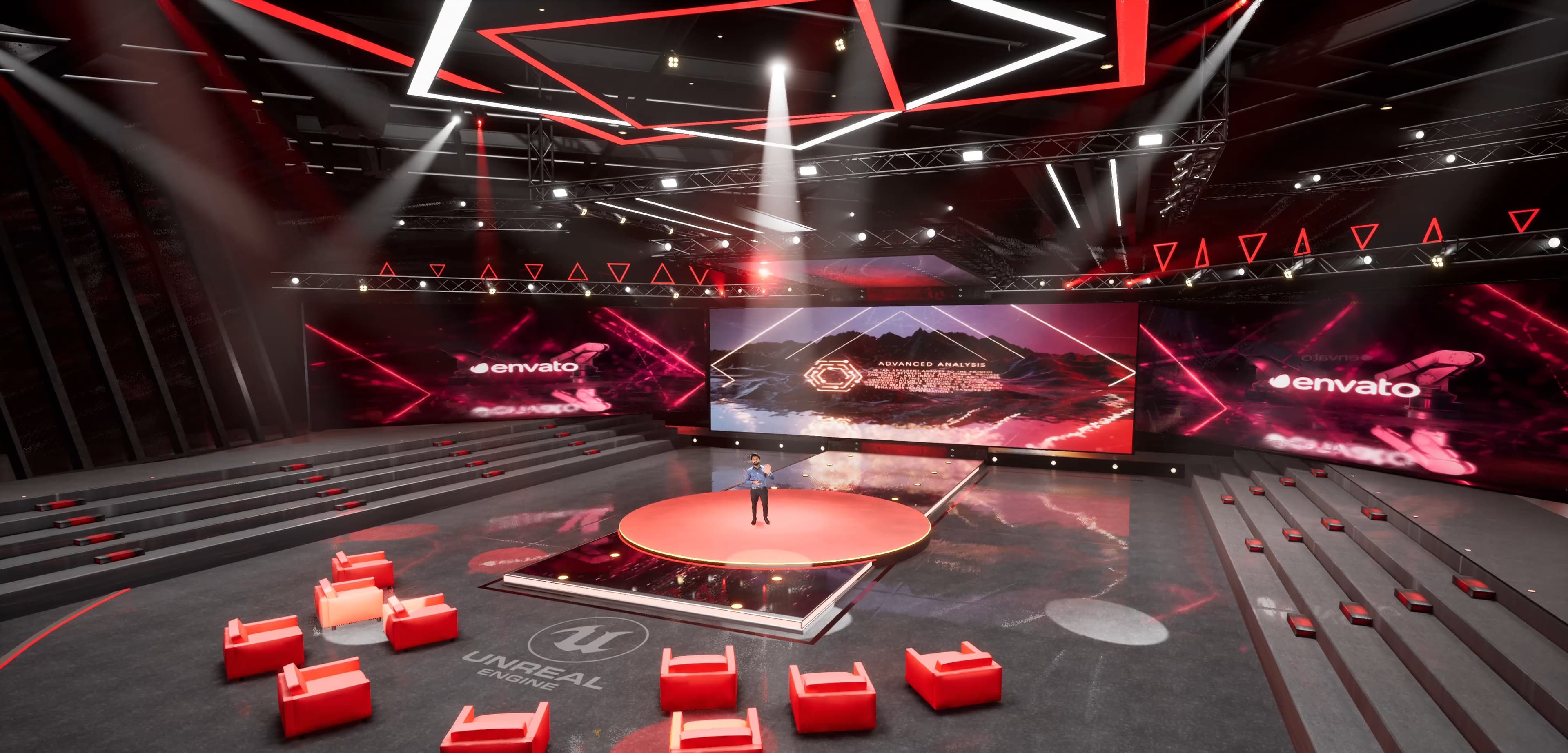 STAGE EYACT | DMX | Unreal Engine Corporate Virtual Set-2