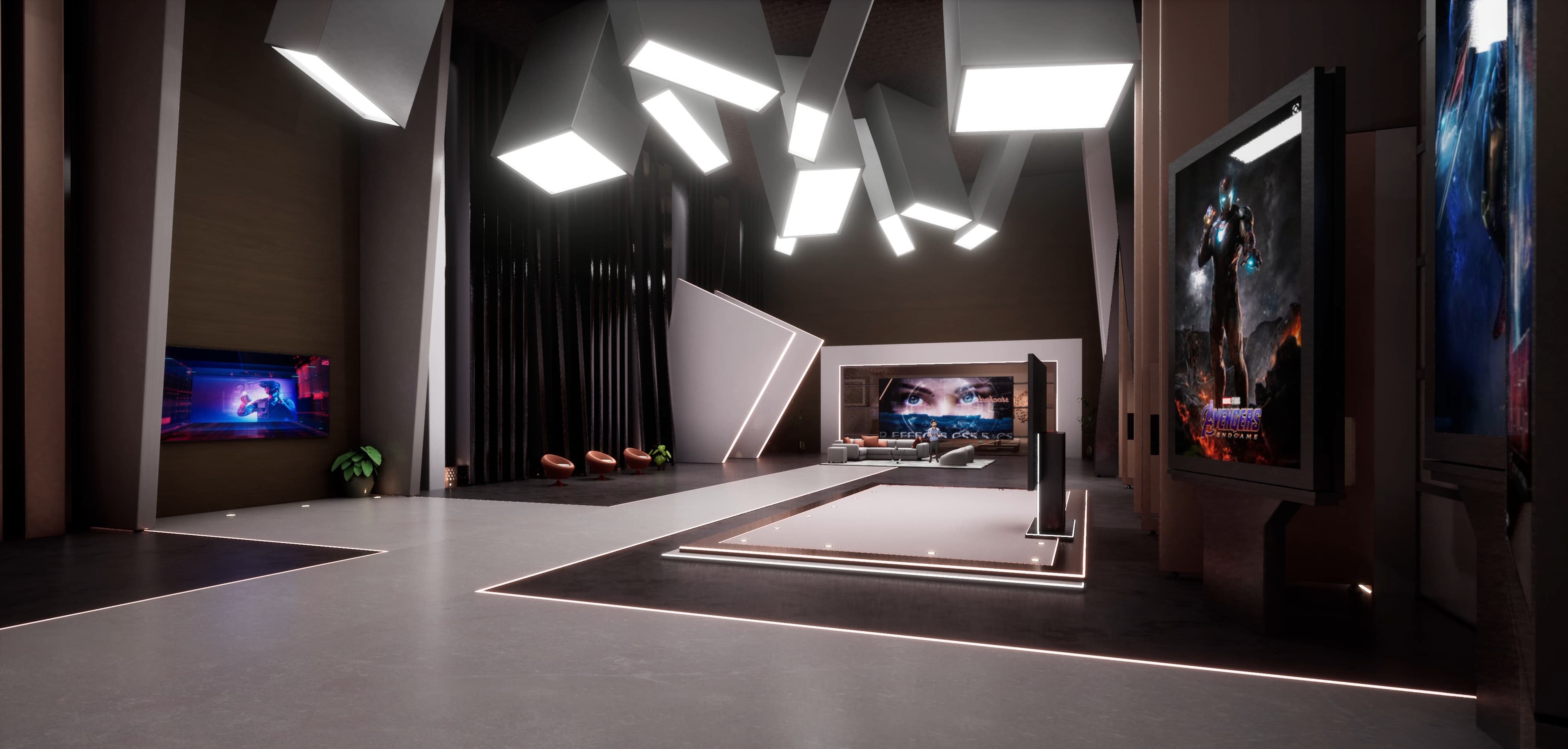 TALKSHOW KRTSV | Unreal Engine Corporate Virtual Set