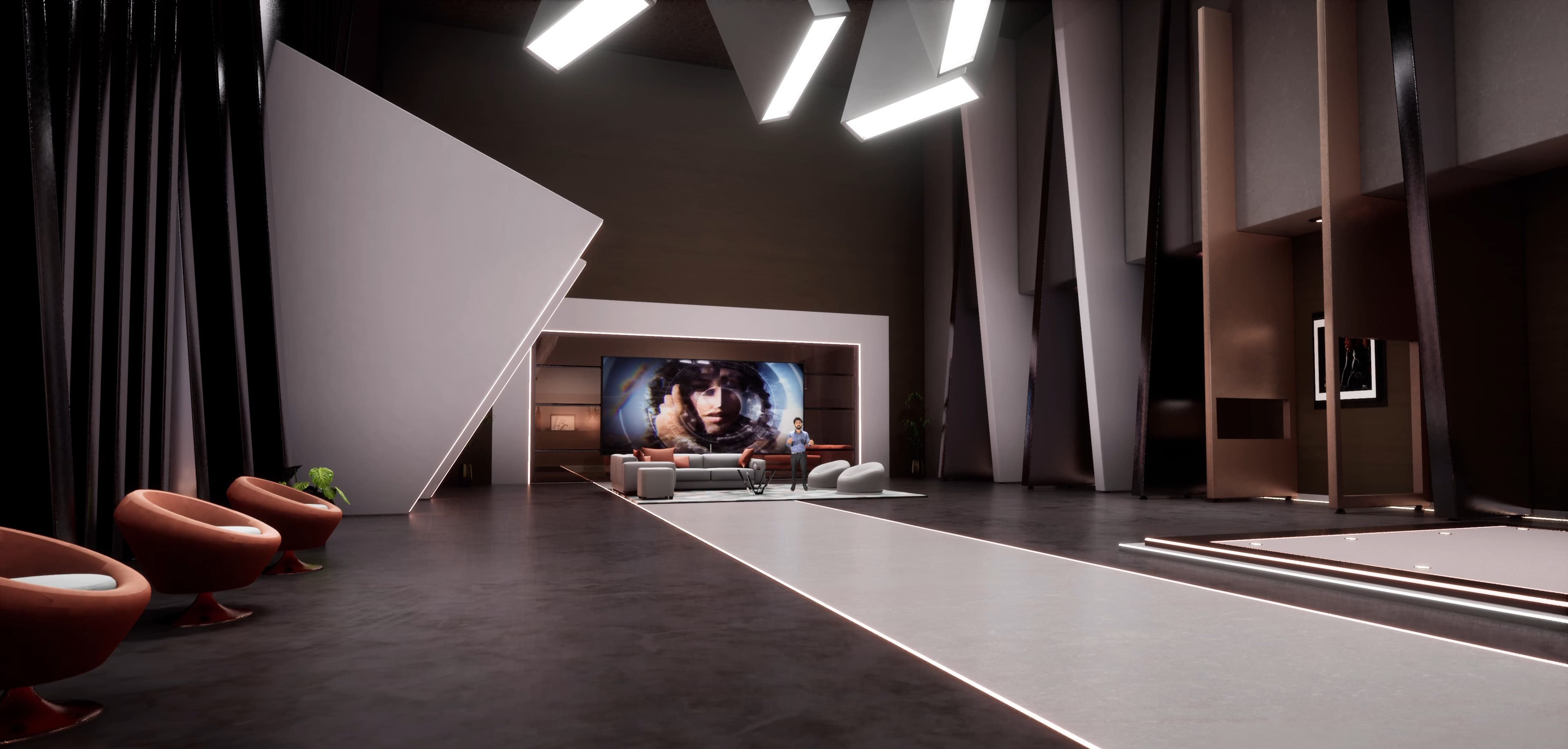 TALKSHOW KRTSV | Unreal Engine Corporate Virtual Set-5