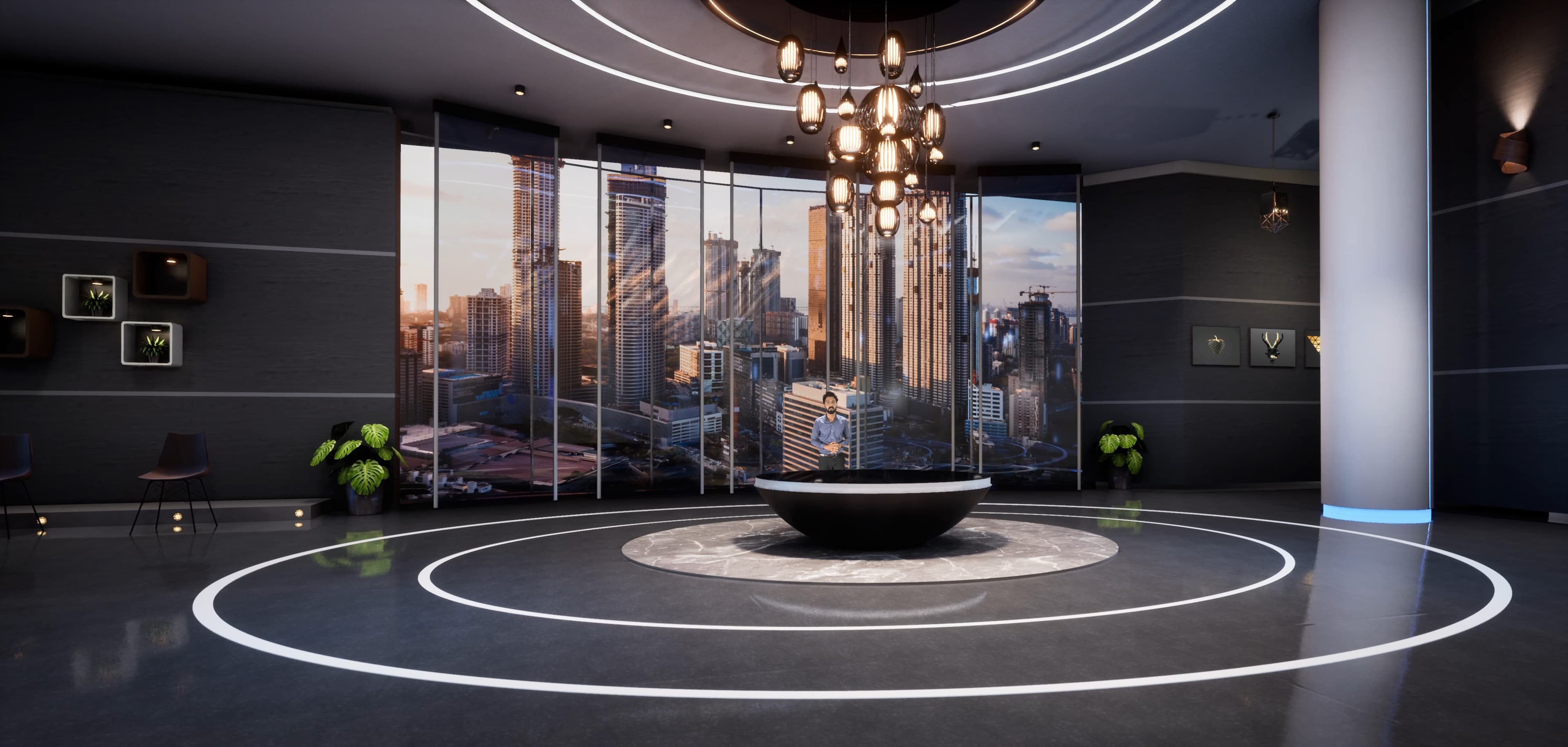 TALKSHOW SGDFN | Unreal Engine Corporate Virtual Set-3