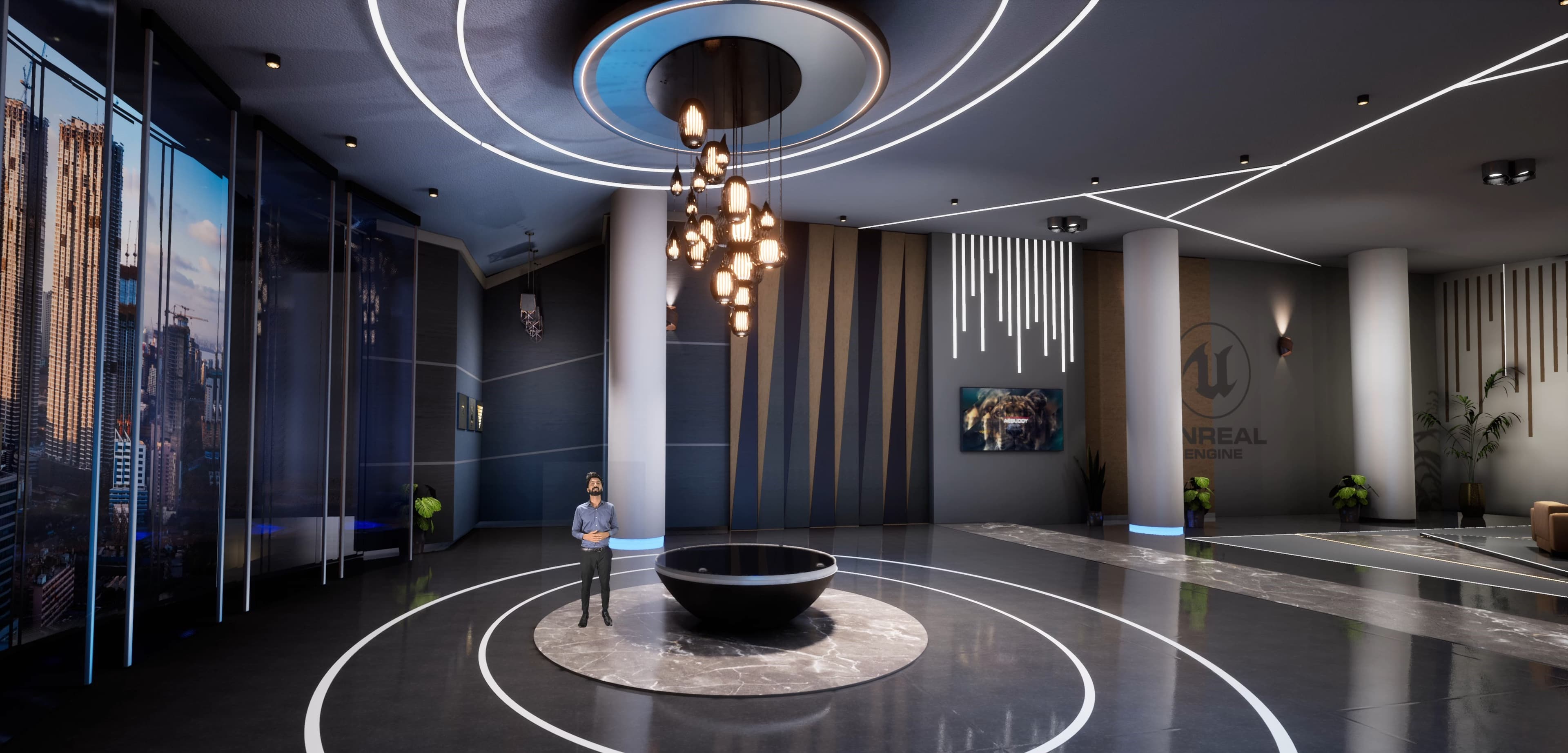 TALKSHOW SGDFN | Unreal Engine Corporate Virtual Set-5