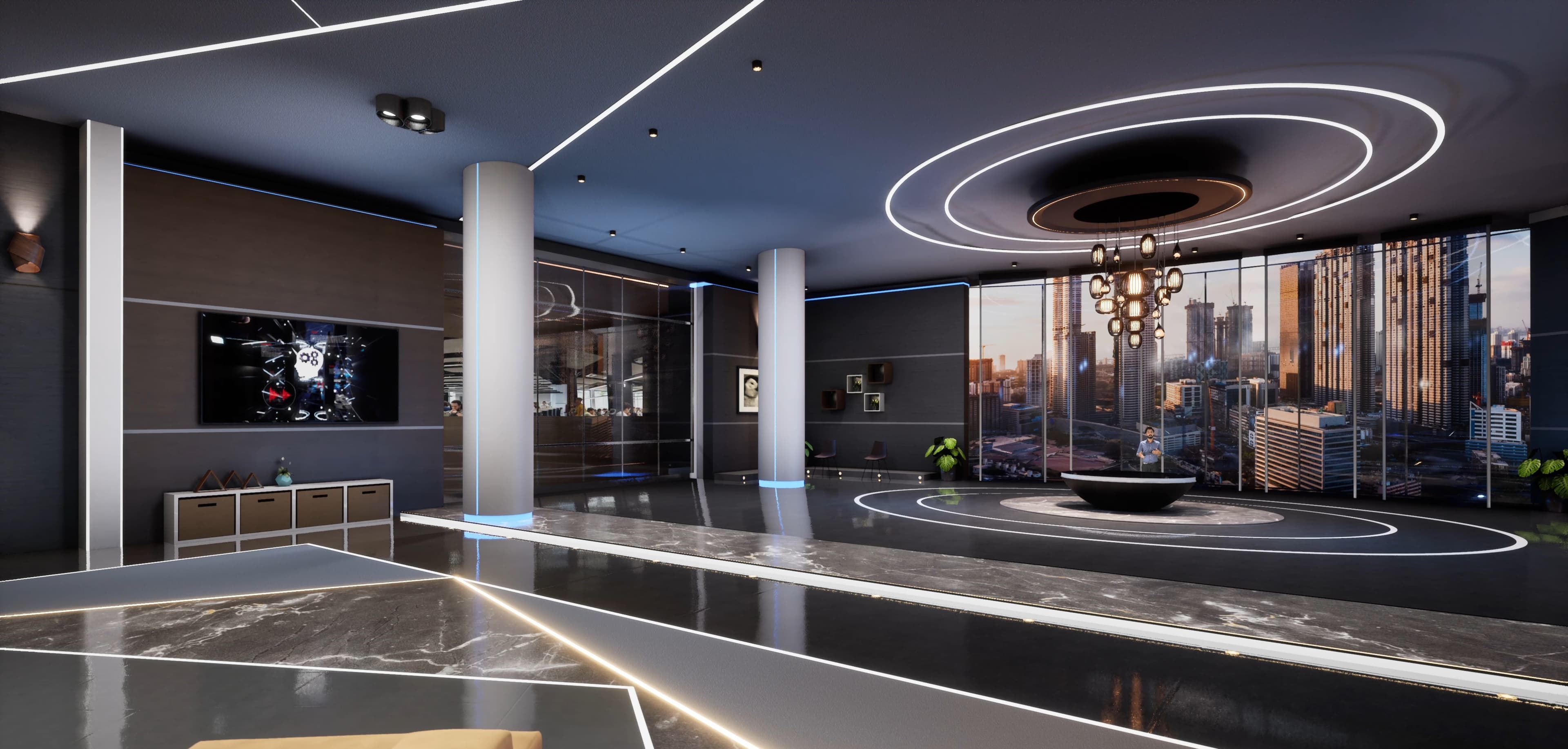 TALKSHOW SGDFN | Unreal Engine Corporate Virtual Set-7