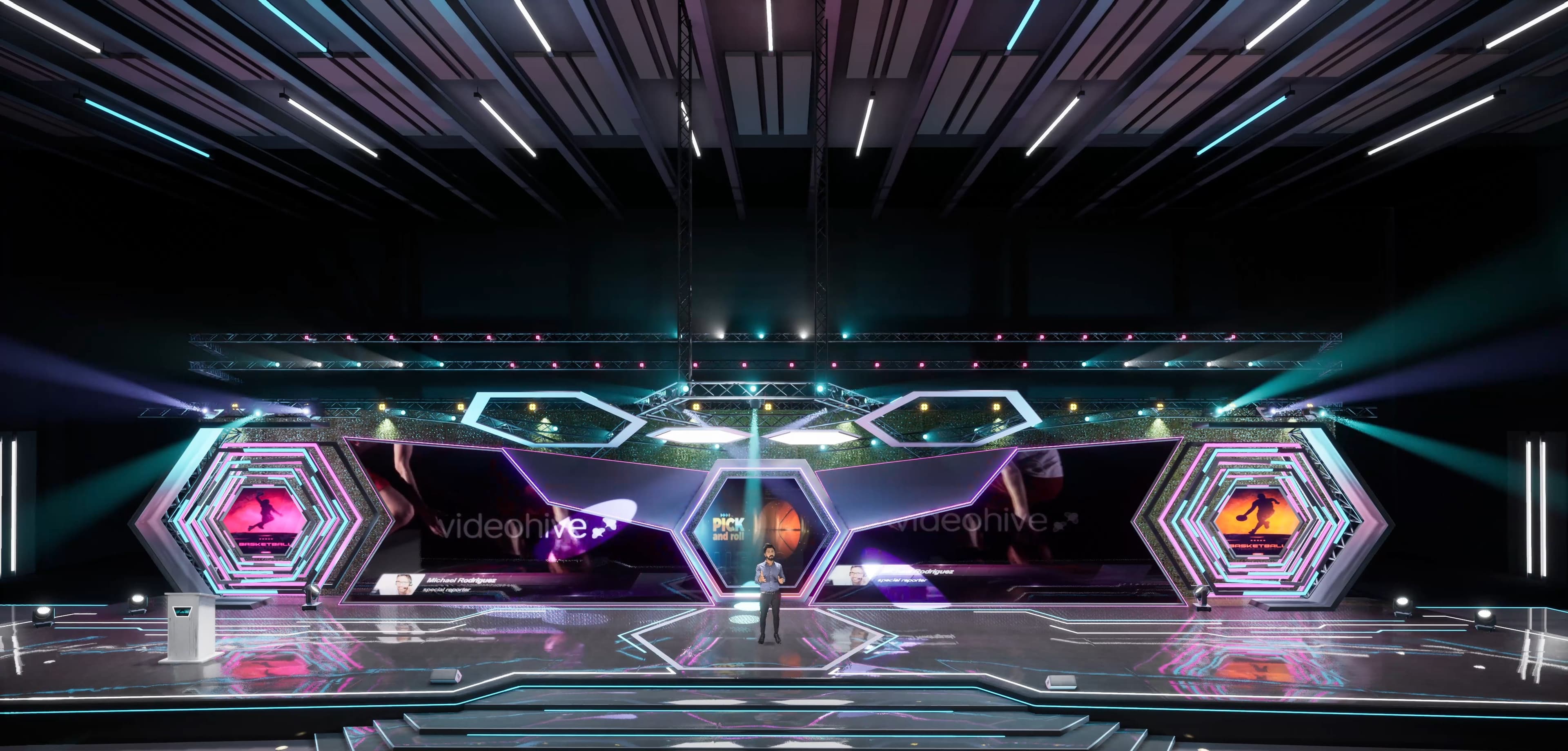 STAGE TMSTH | DMX | Unreal Engine Corporate Virtual Set-5