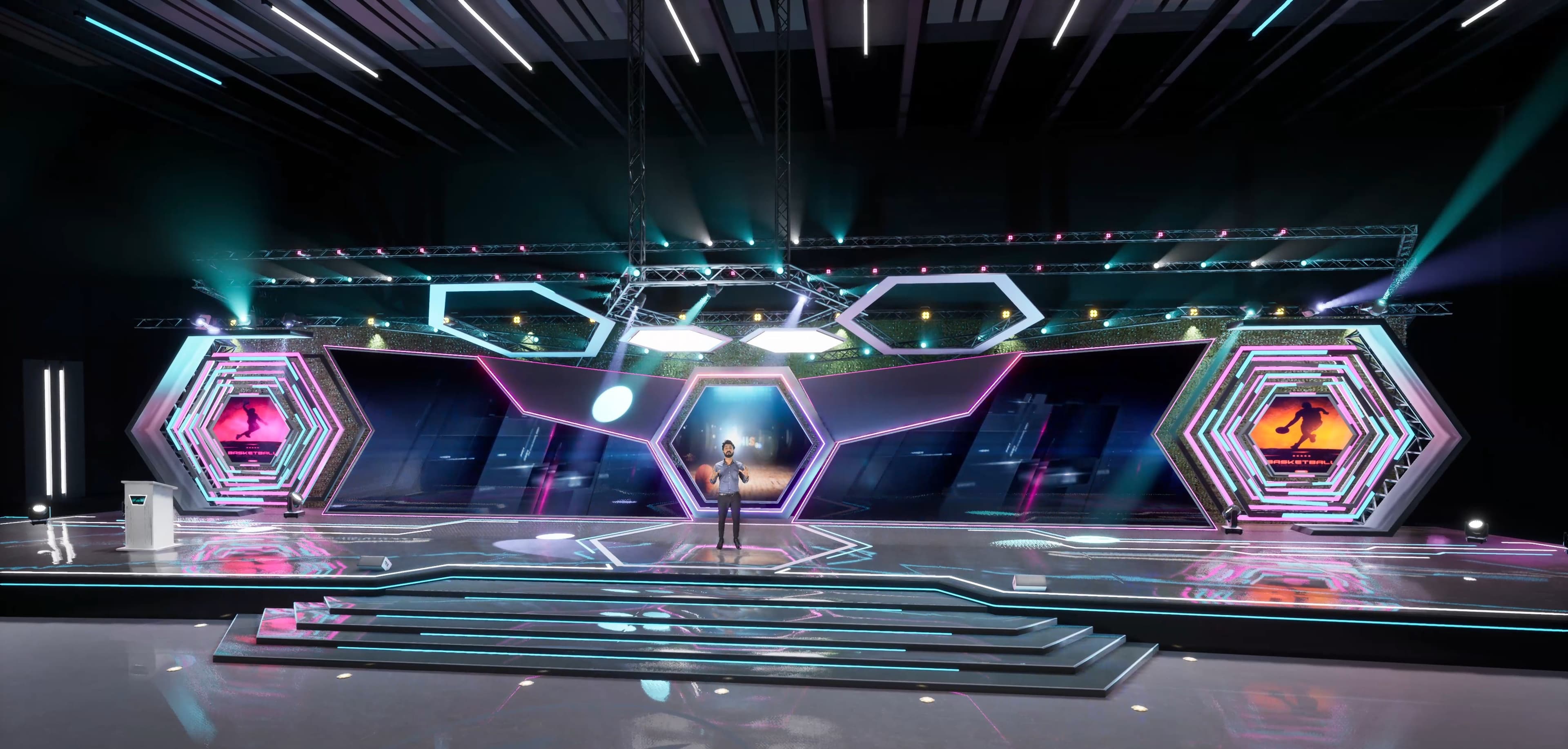 STAGE TMSTH | DMX | Unreal Engine Corporate Virtual Set-8