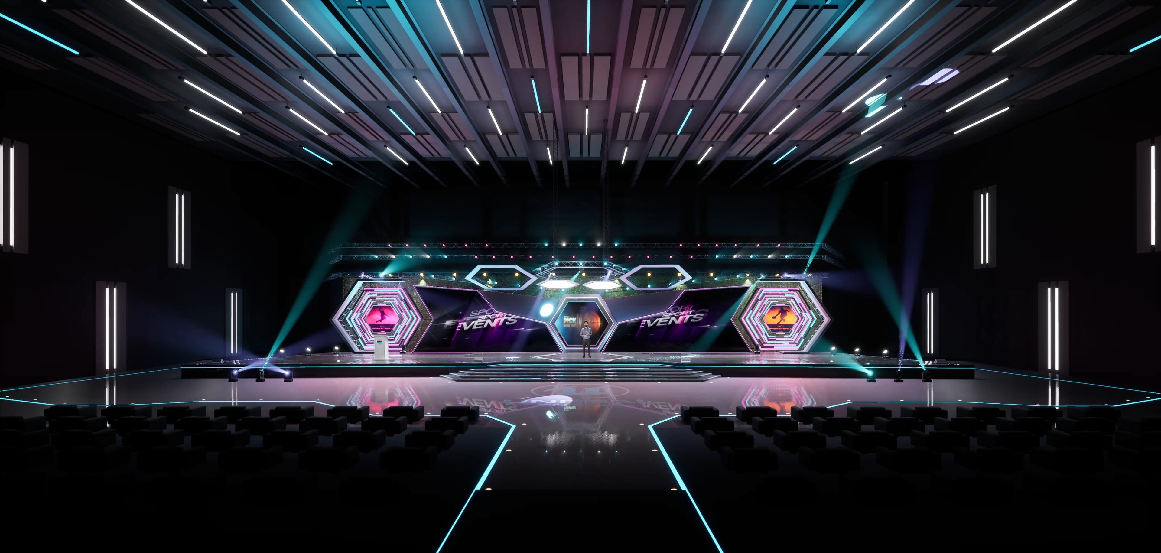 STAGE TMSTH | DMX | Unreal Engine Corporate Virtual Set-9