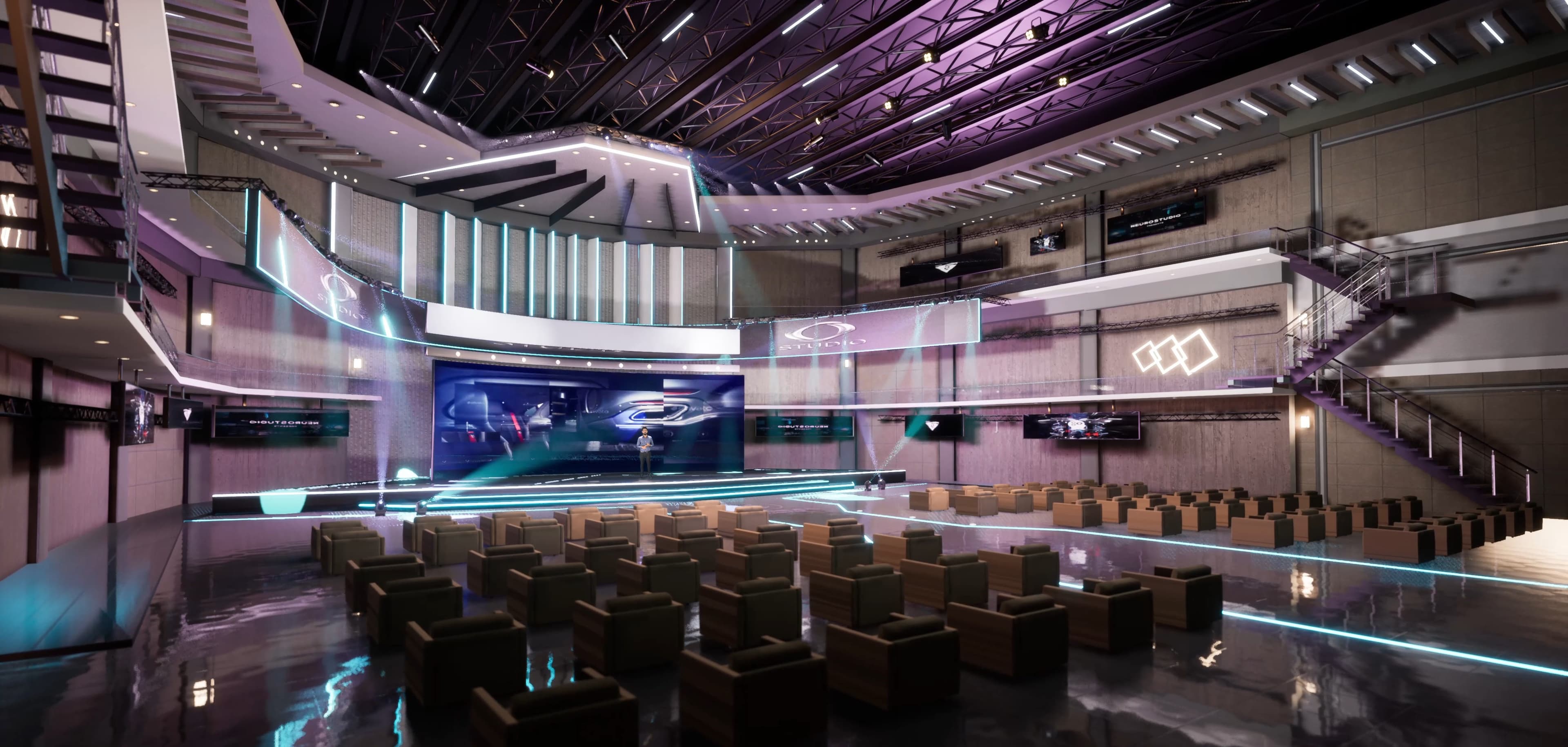 STAGE YDBJS | DMX | Unreal Engine Corporate Virtual Set-6