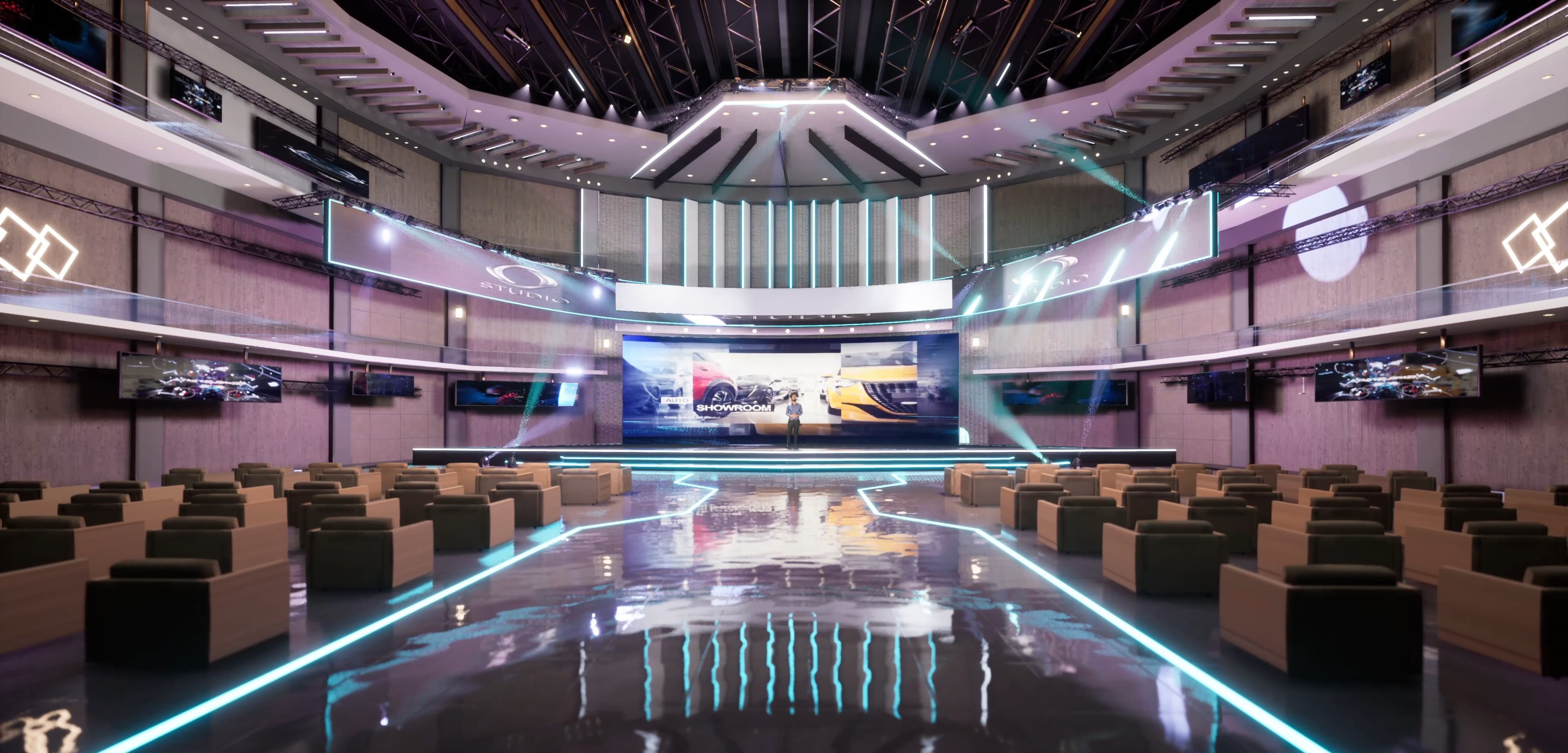 STAGE YDBJS | DMX | Unreal Engine Corporate Virtual Set-9