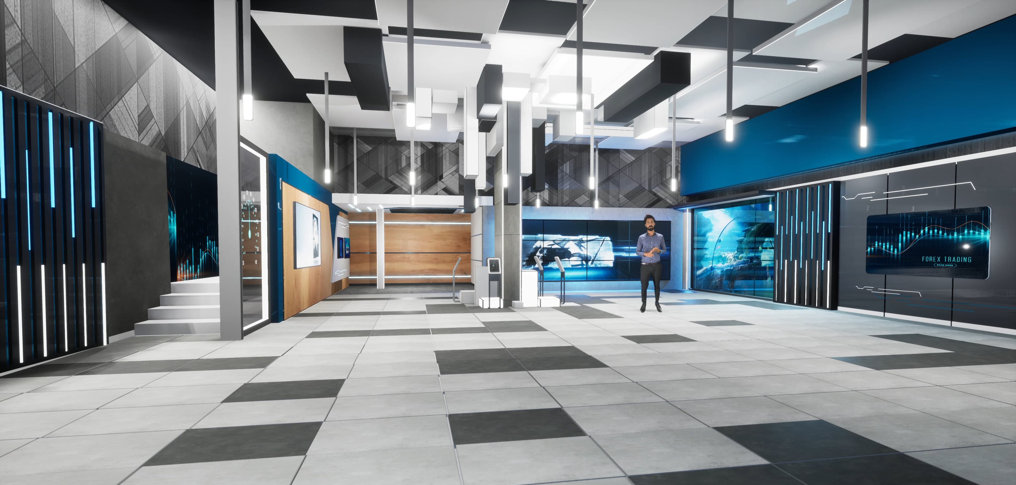 TALKSHOW ZTEP4 | Unreal Engine Corporate Virtual Set-6