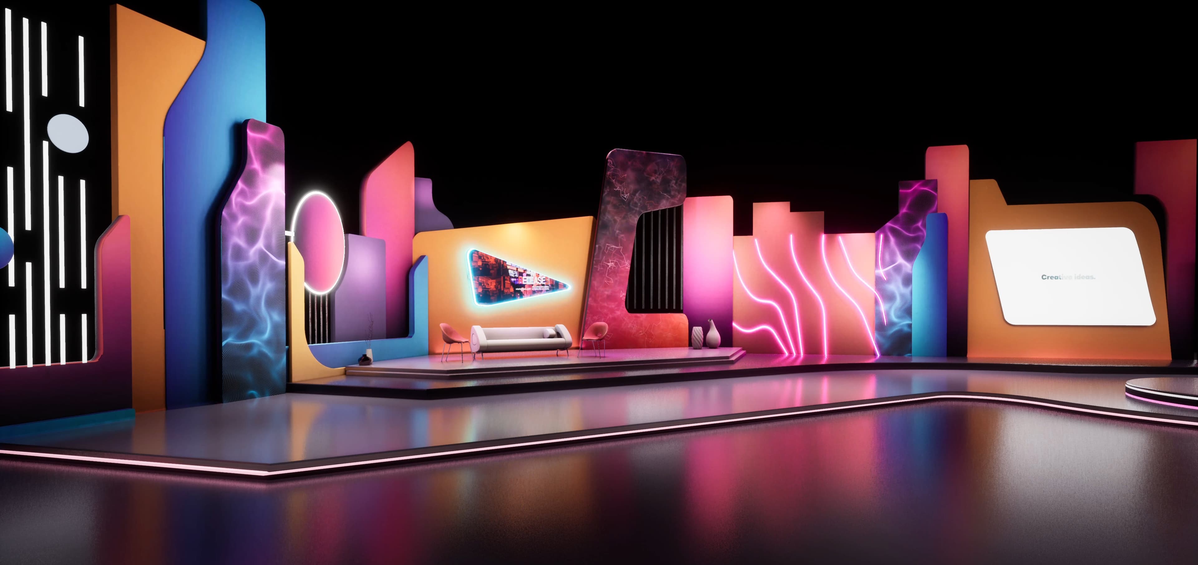 STAGE G7YUP | Unreal Engine Corporate Virtual Set