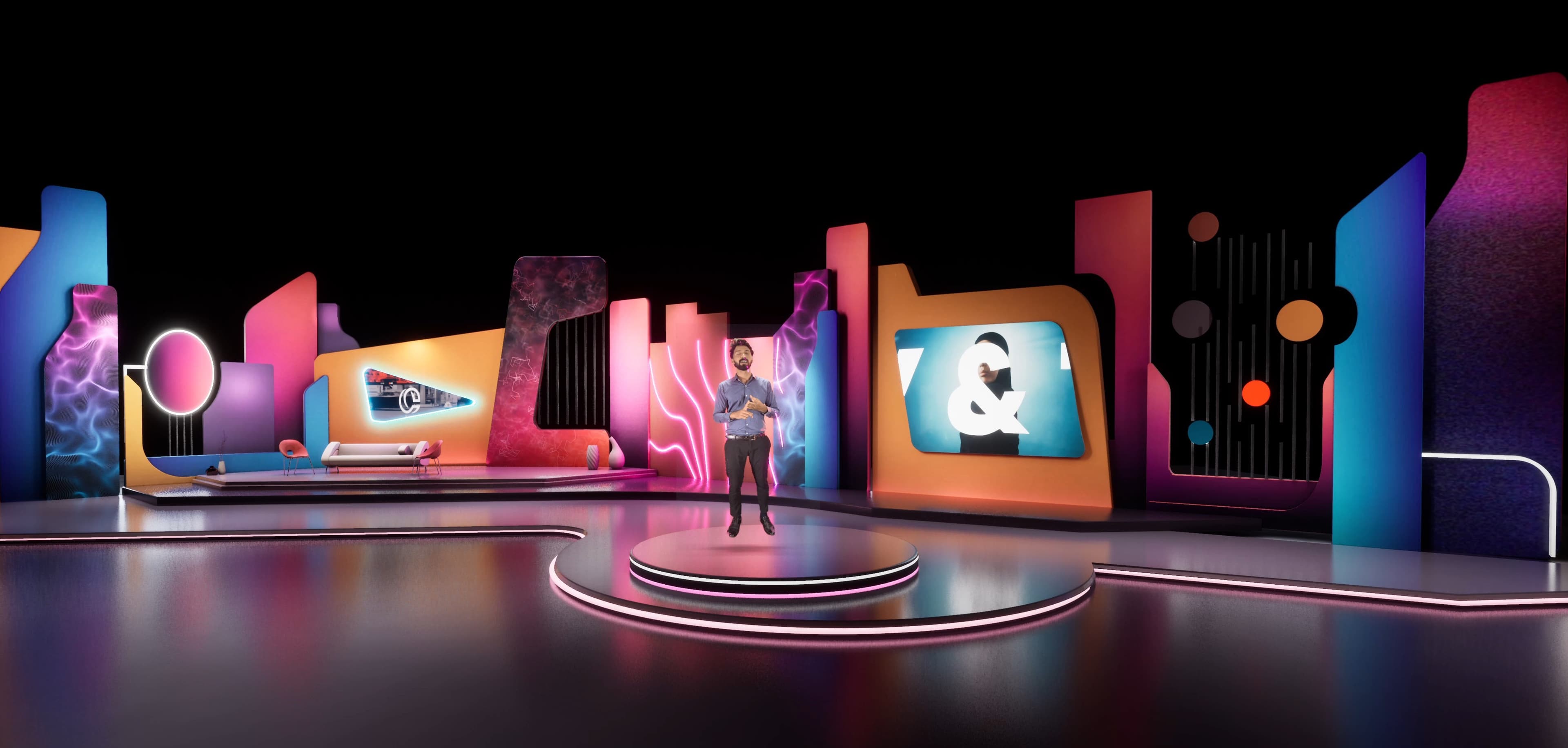 STAGE G7YUP | Unreal Engine Corporate Virtual Set-2