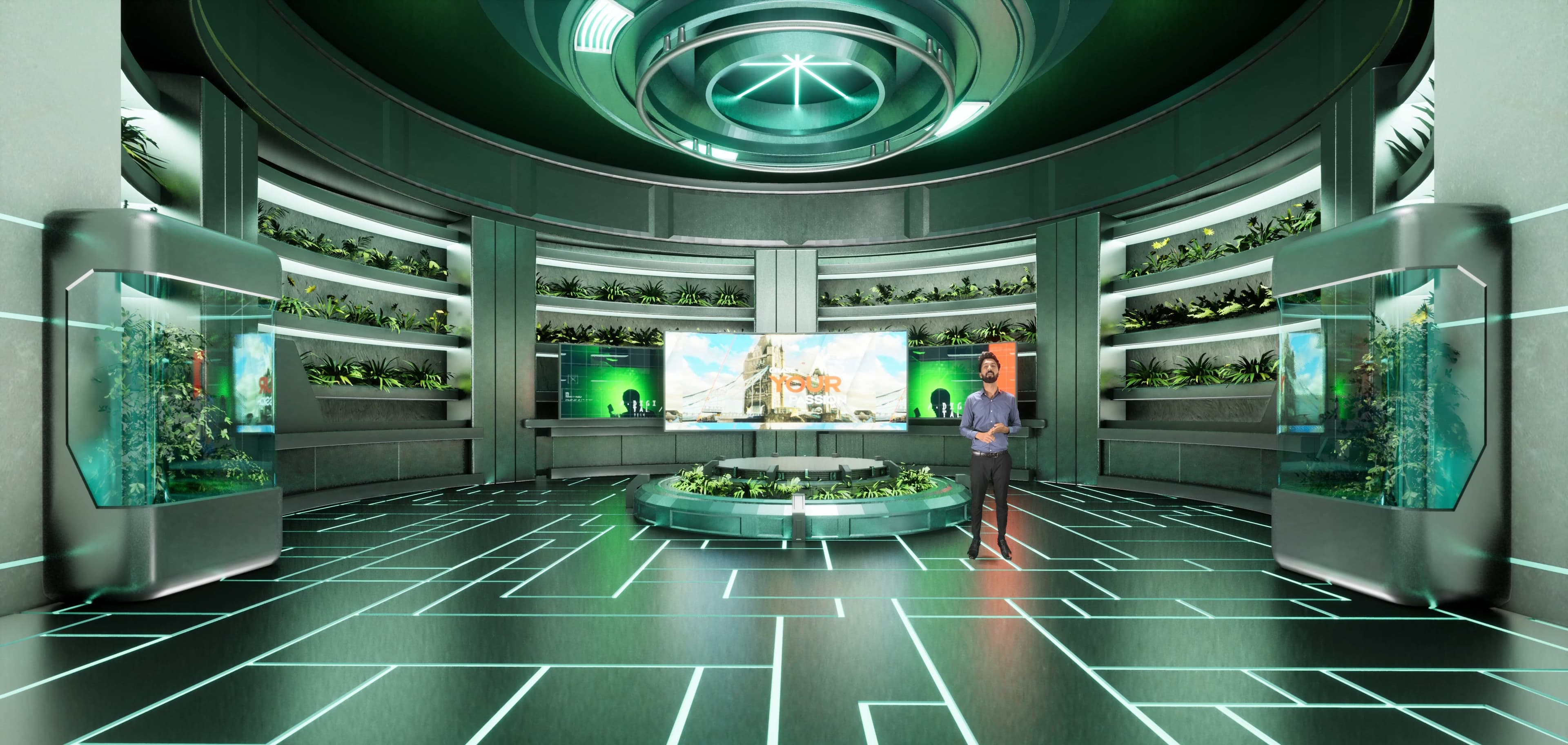TALKSHOW JDKB | Unreal Engine Corporate Virtual Set