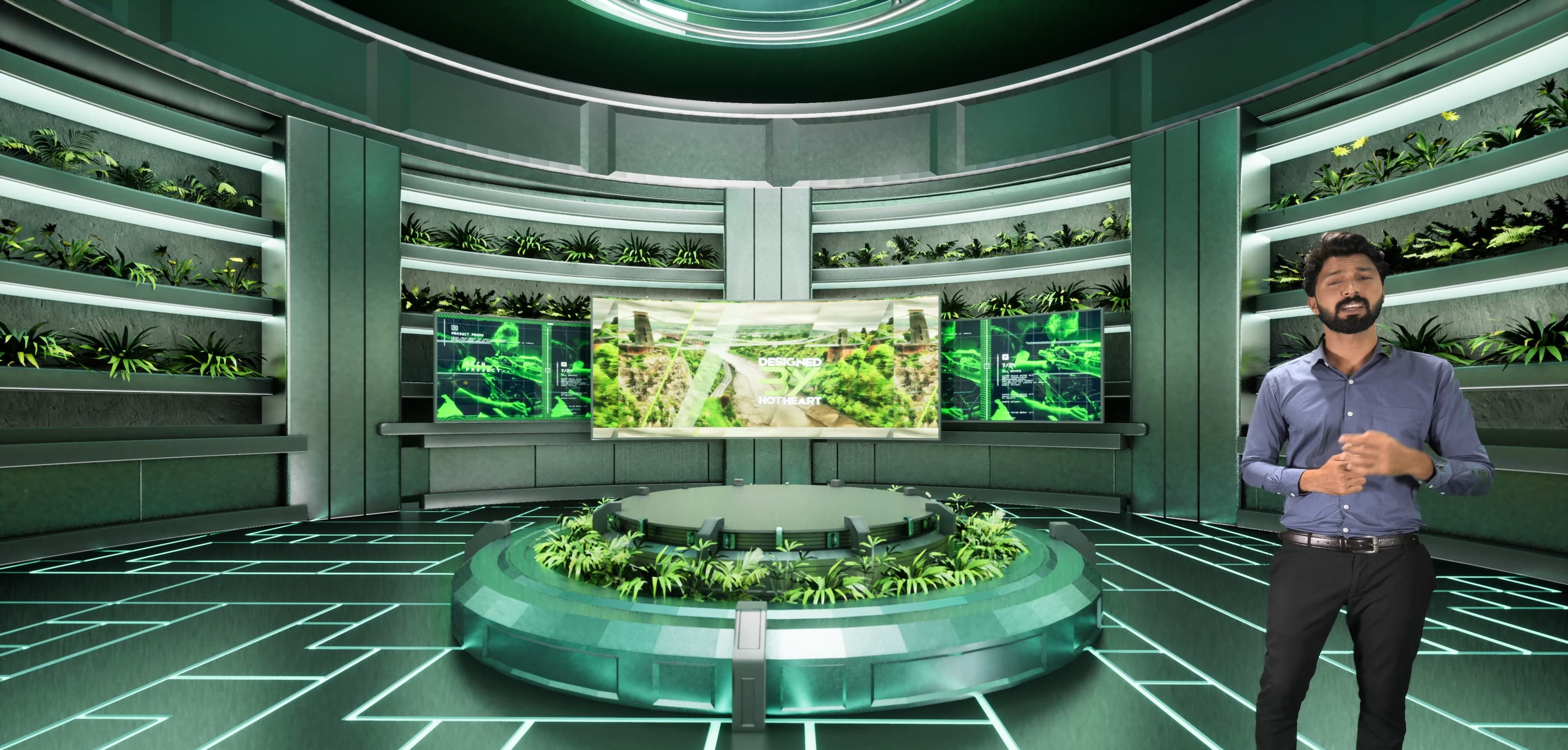 TALKSHOW JDKB | Unreal Engine Corporate Virtual Set-2