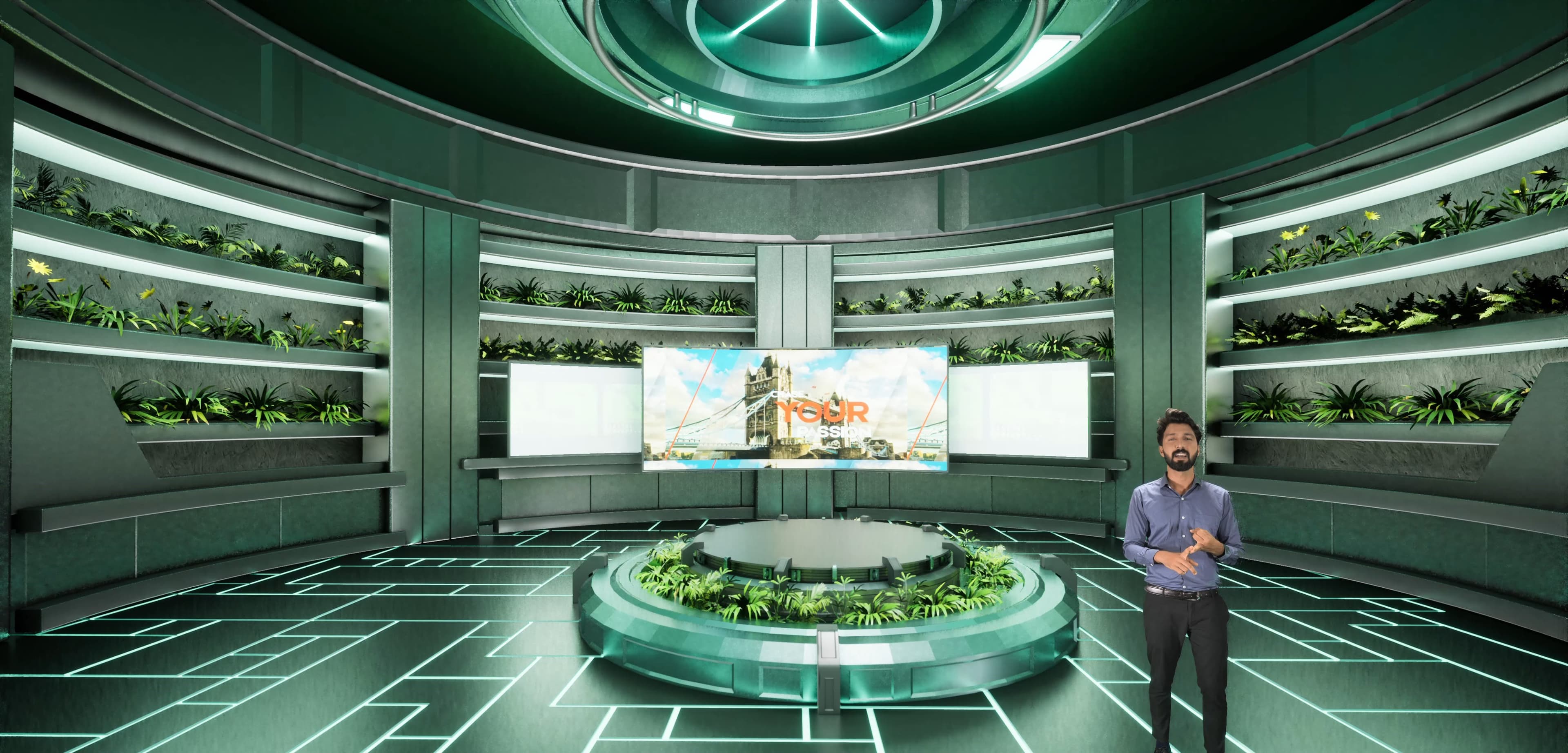 TALKSHOW JDKB | Unreal Engine Corporate Virtual Set-6