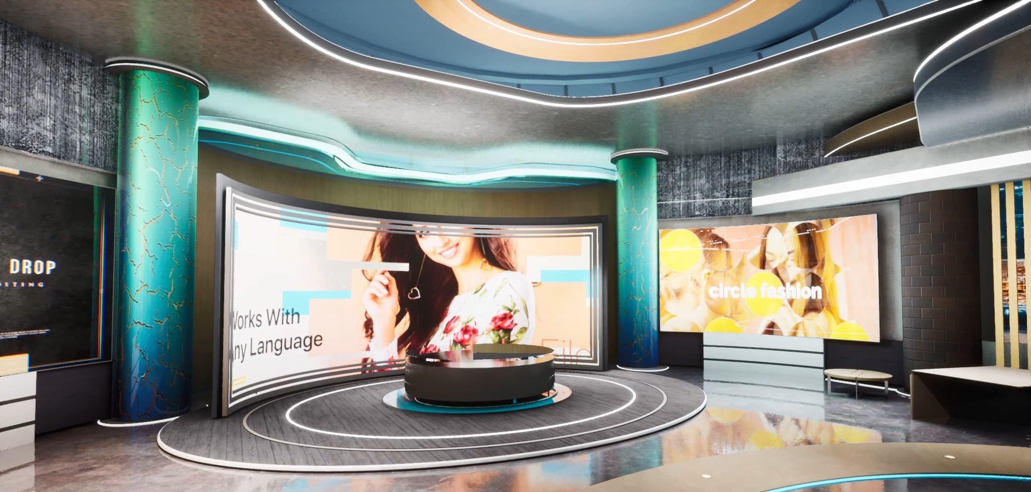 TALKSHOW JEGSS | Unreal Engine Corporate Virtual Set-3